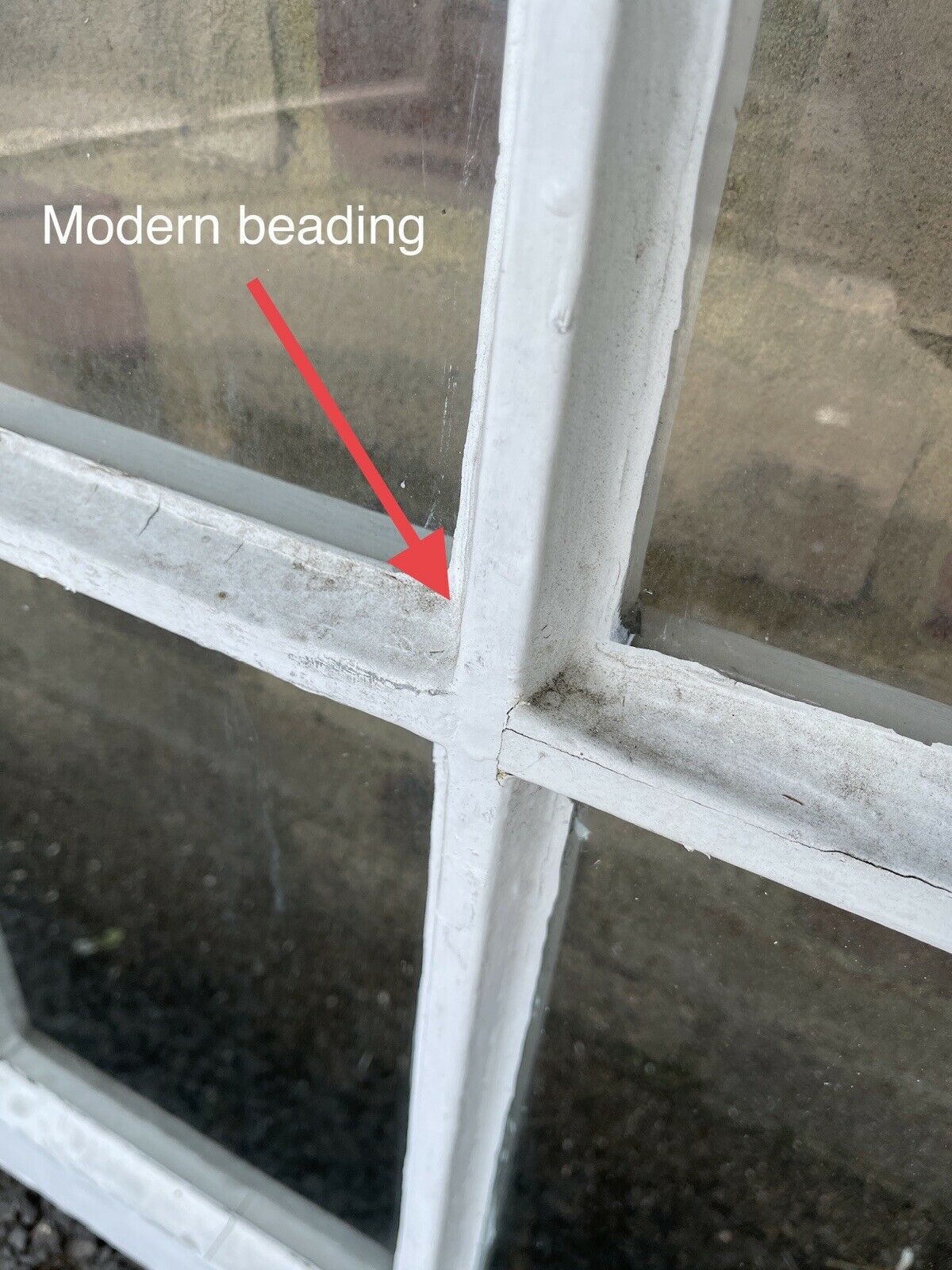 Modern Georgian 8 Panel Wooden Window 1080 x 790mm