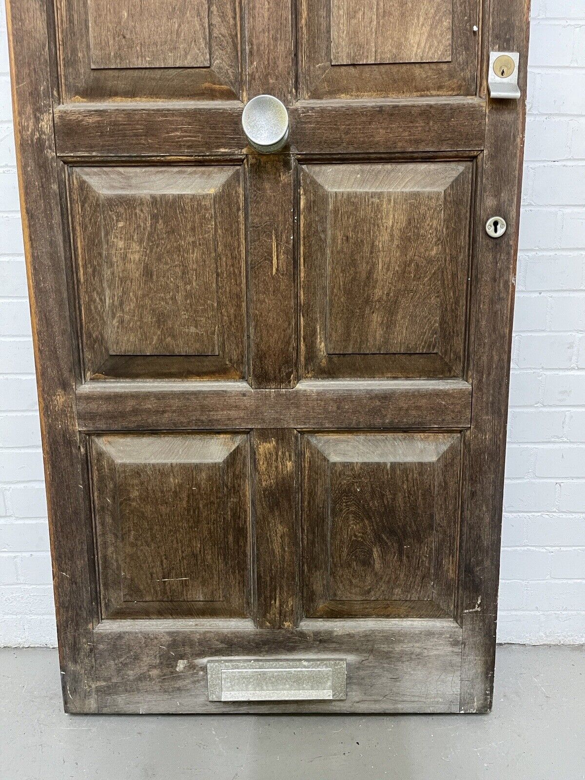 Reclaimed  Style Wooden Panel External Front Door 1982 or 1962 x 805mm