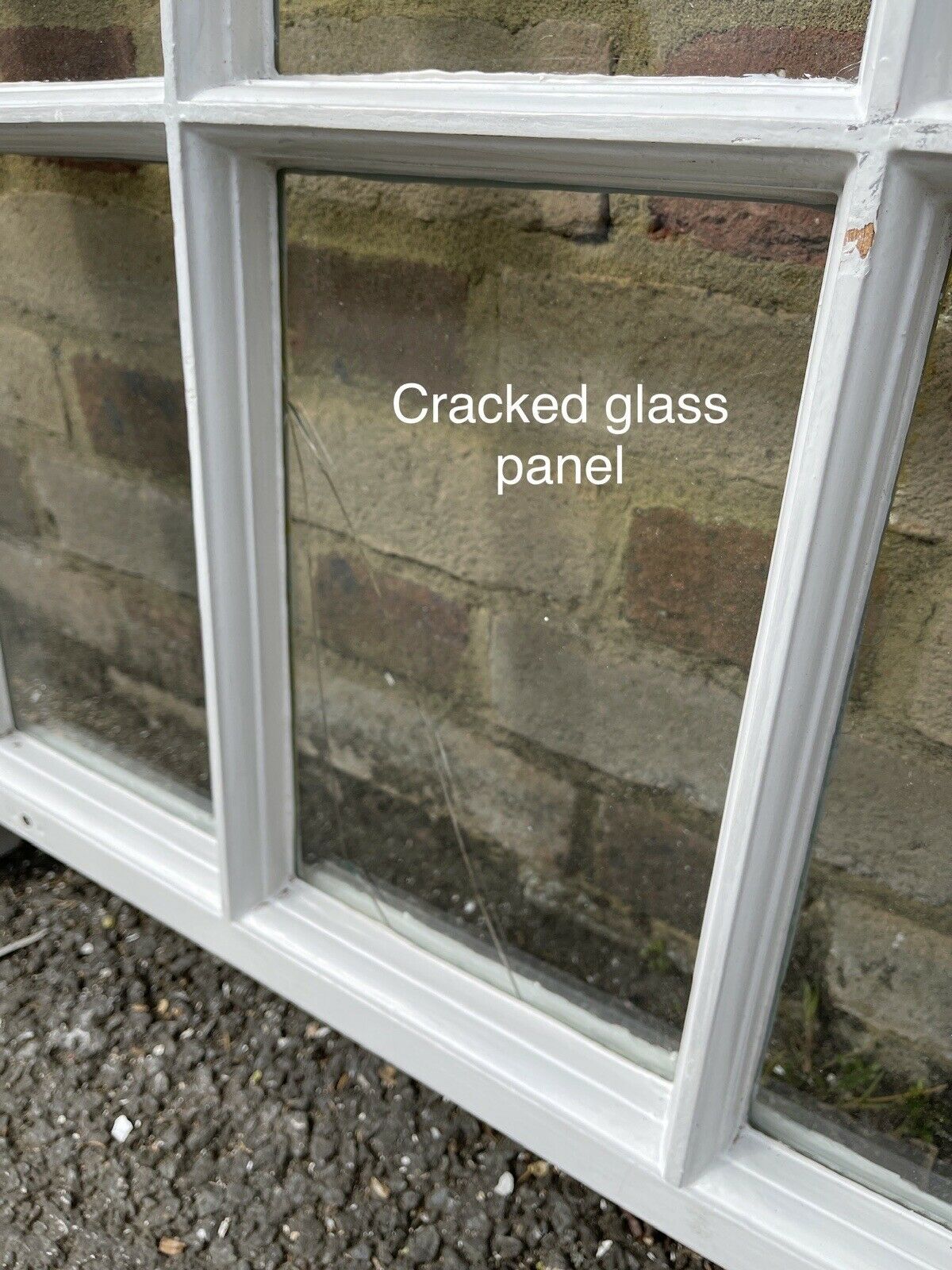 Reclaimed Old Georgian 8 Panel Wooden Sash Window