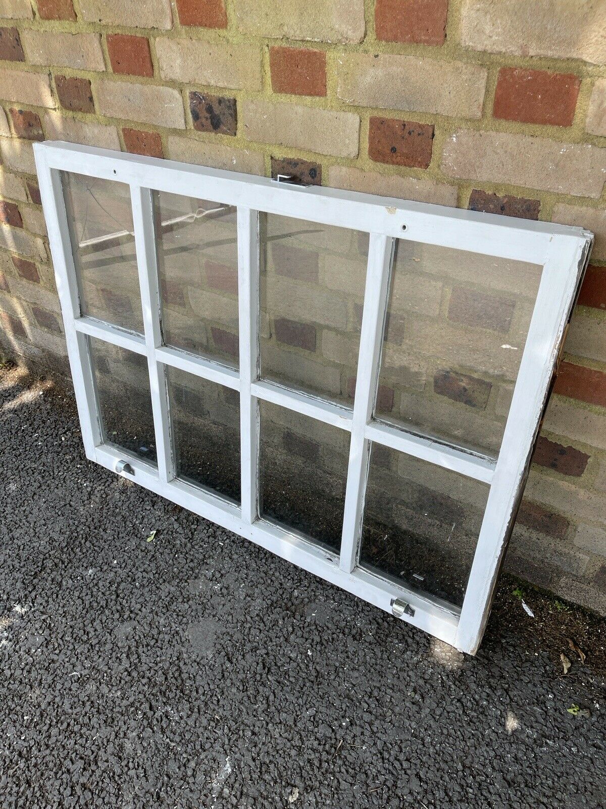 Modern Georgian 8 Panel Wooden Window 1080 x 790mm