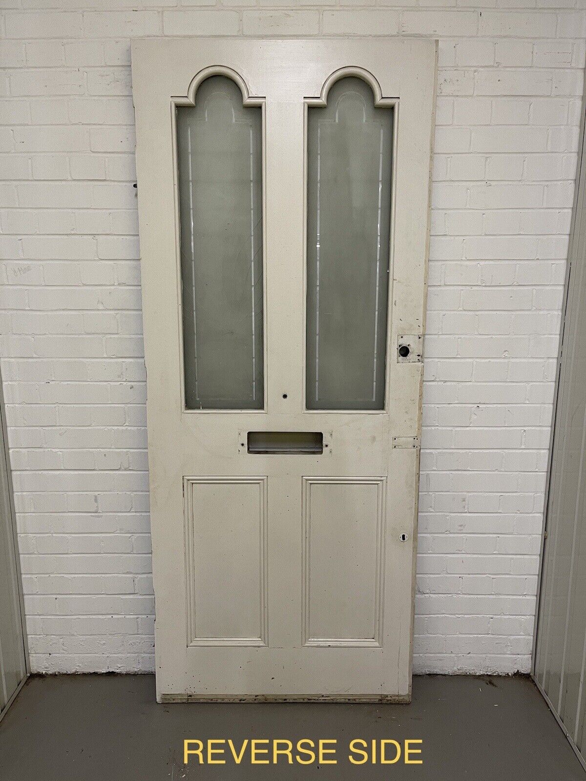 Reclaimed Victorian Wooden Panel External Front Door 2060 x 860mm