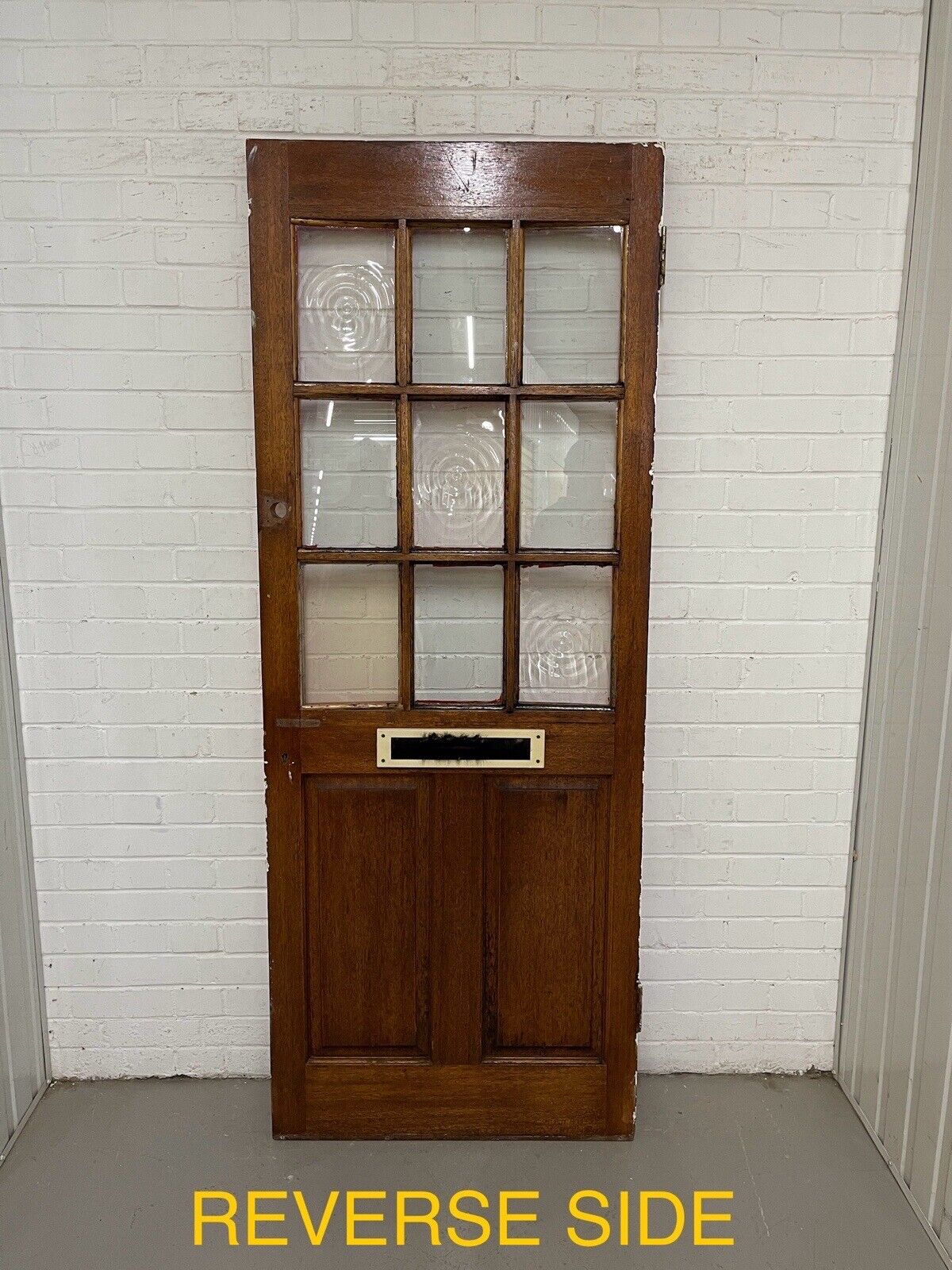 Reclaimed BOW DESIGN Wooden Panel External Front Door 1980 x 765mm