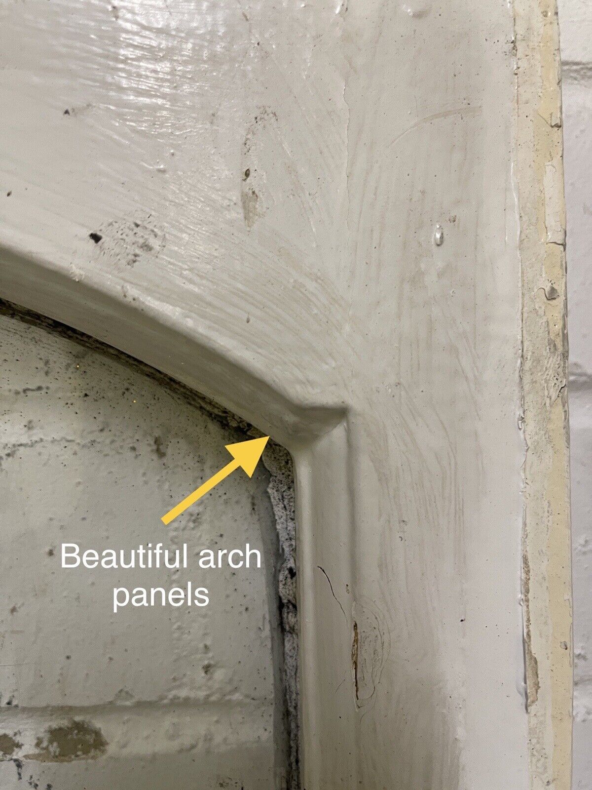 Job Lot Of 5 Reclaimed Old Edwardian Arch Wooden Windows 1160 x 413mm