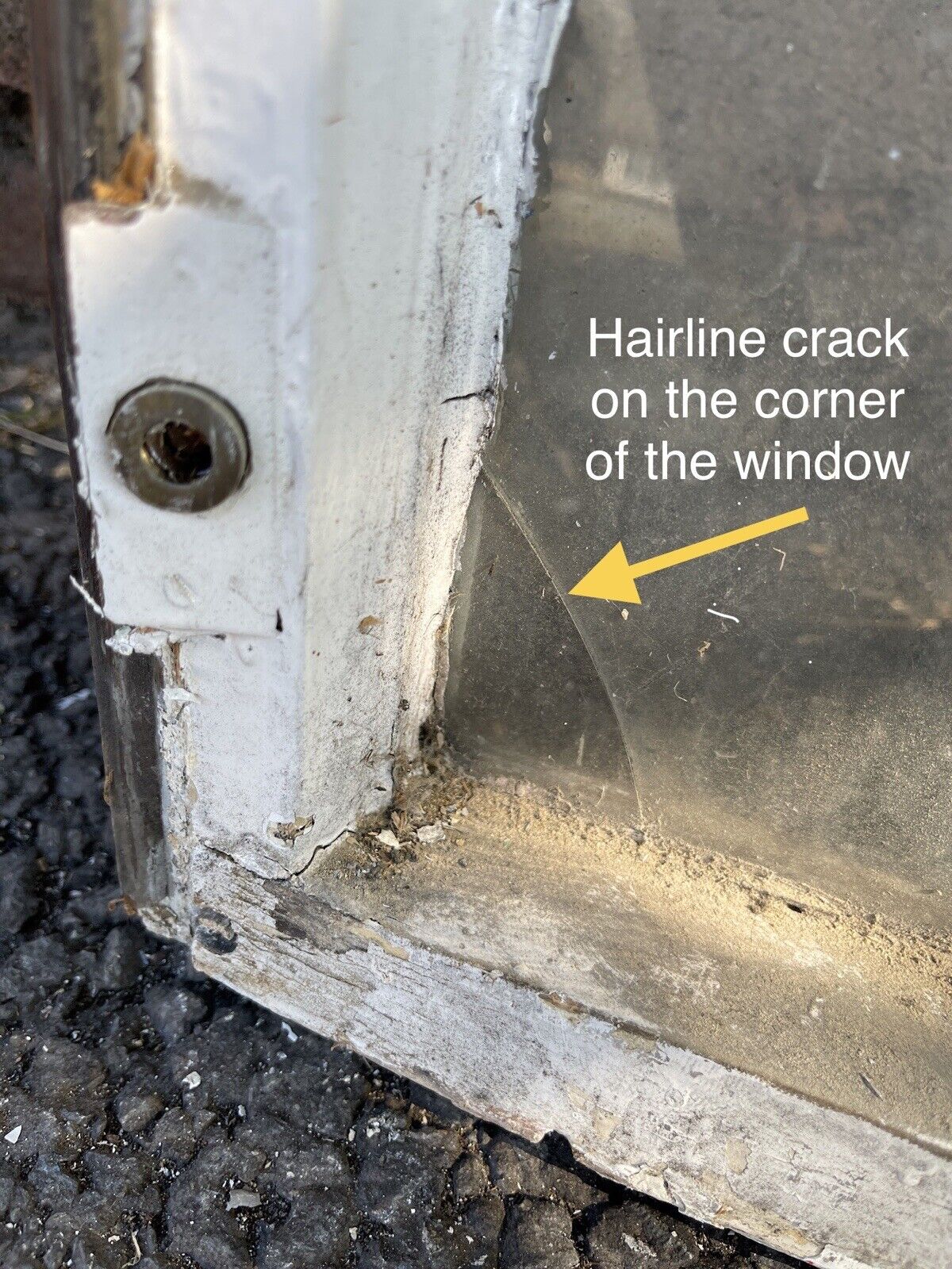 Reclaimed Old Victorian Edwardian Arch Panel Wooden Sash Window 1143mm x 972mm