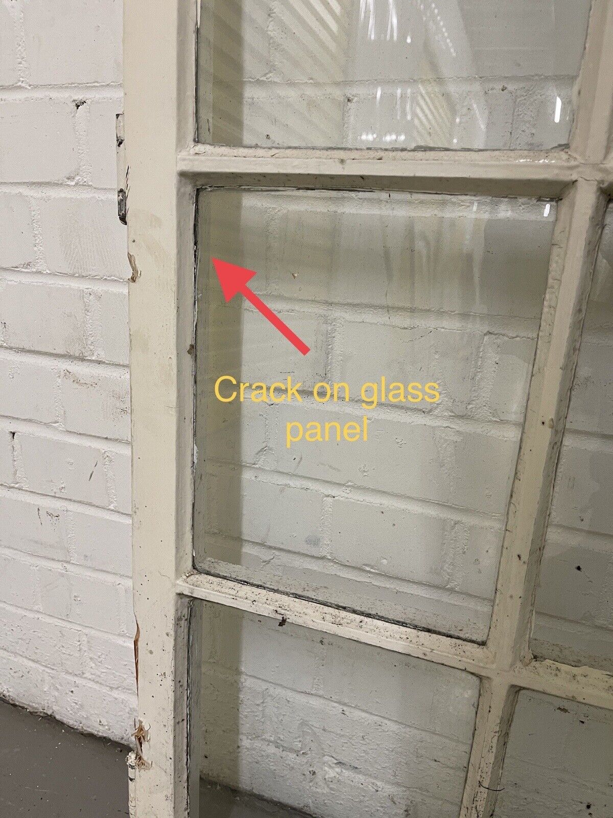 Modern Georgian 8 Panel Wooden Window 565 x 1290mm