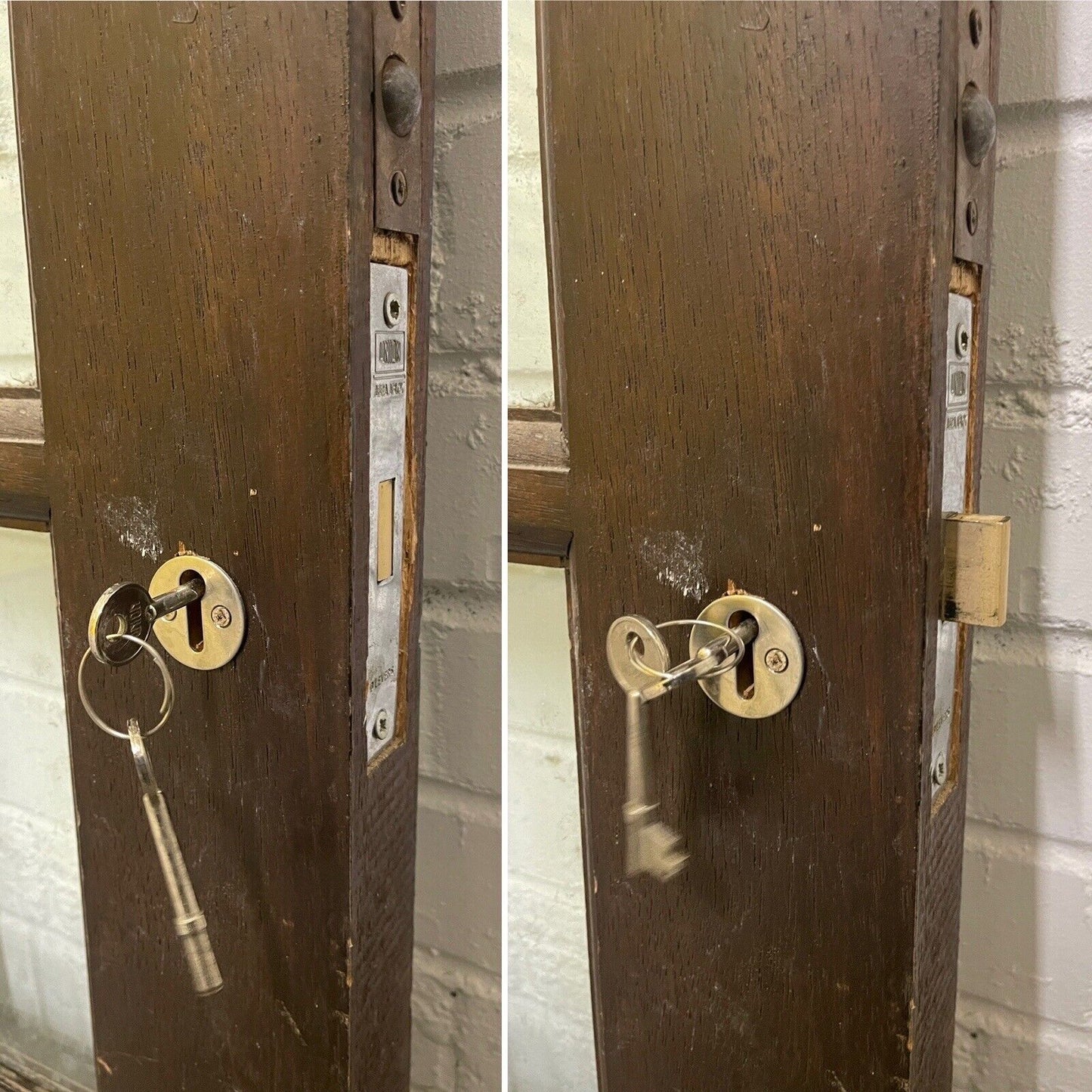 Solid Hardwood External Glass panel Stable Door 1970 X 830mm