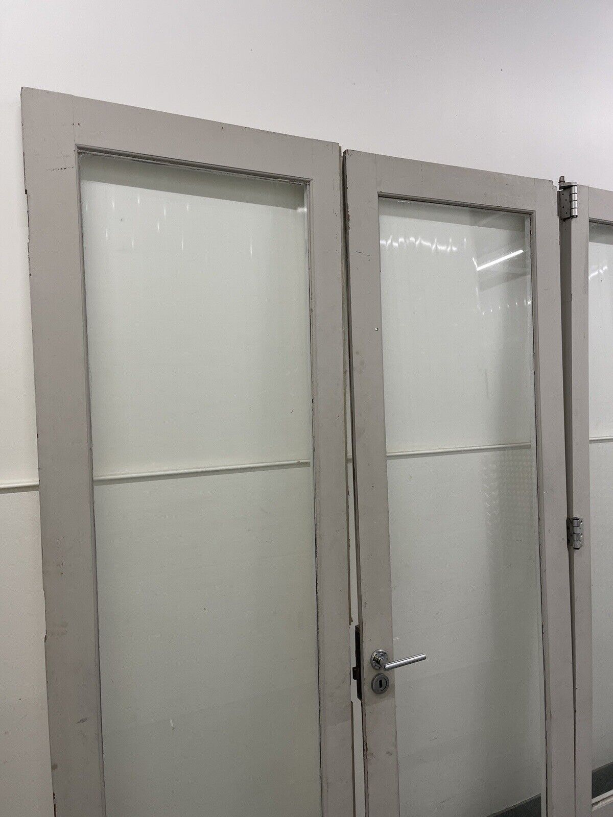 Solid Wood Double Glazed Bifold Sliding External Doors NO FRAME 2175 x 2883mm