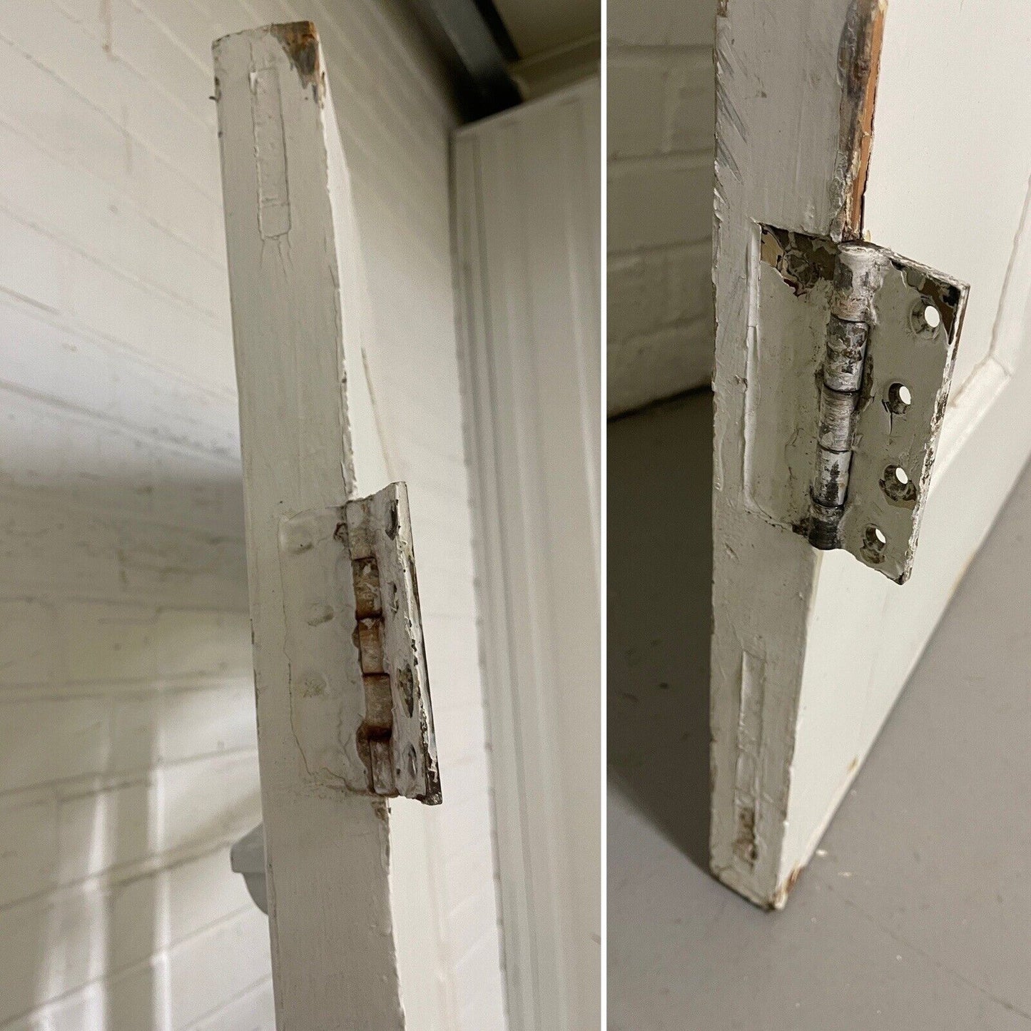 Reclaimed Old Edwardian Wooden Panel Front Door 2125 or 2130mm x 906mm
