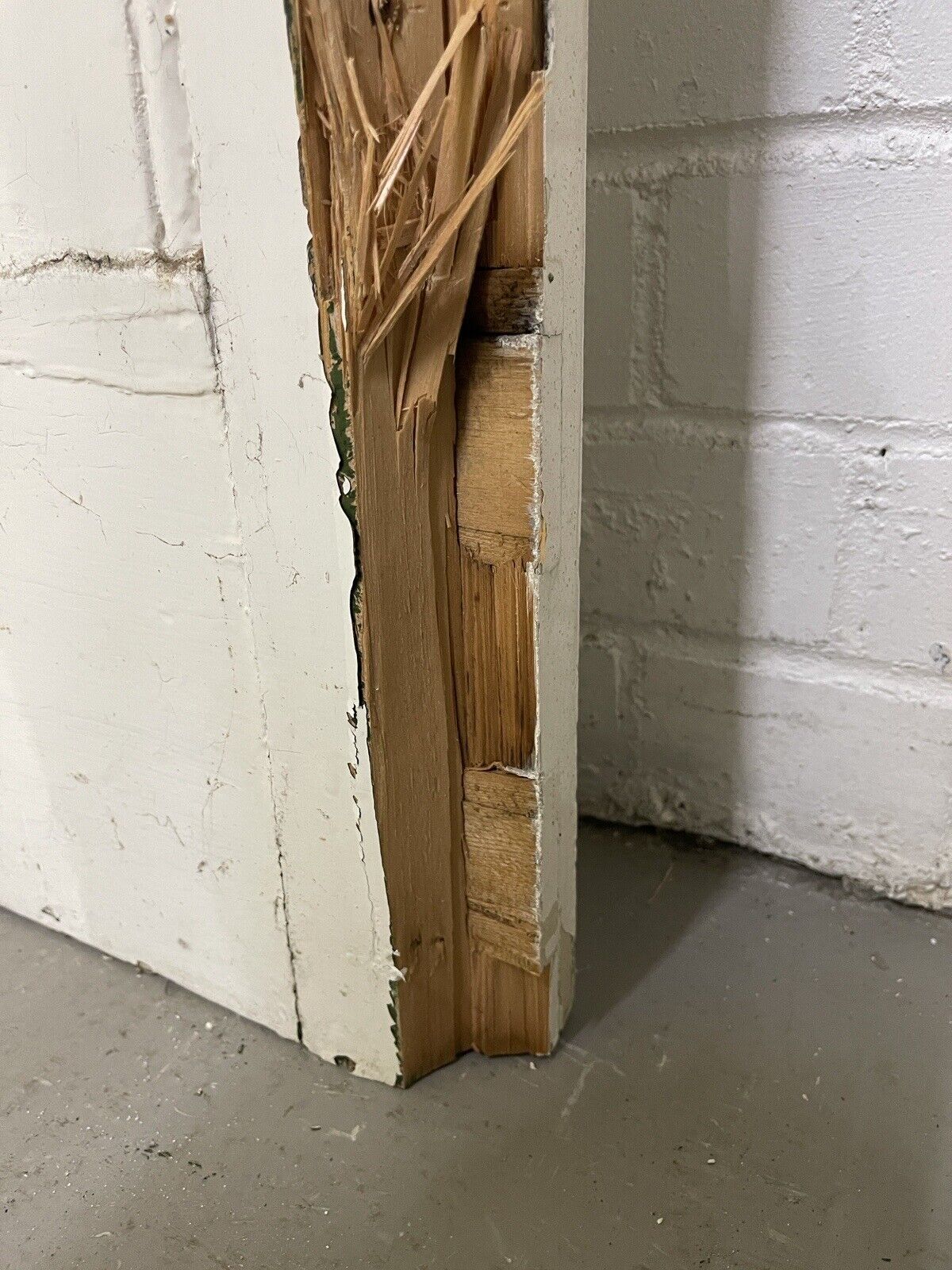 Reclaimed Old French Single Panel Glass Wooden Double Doors 2155 x 1243mm