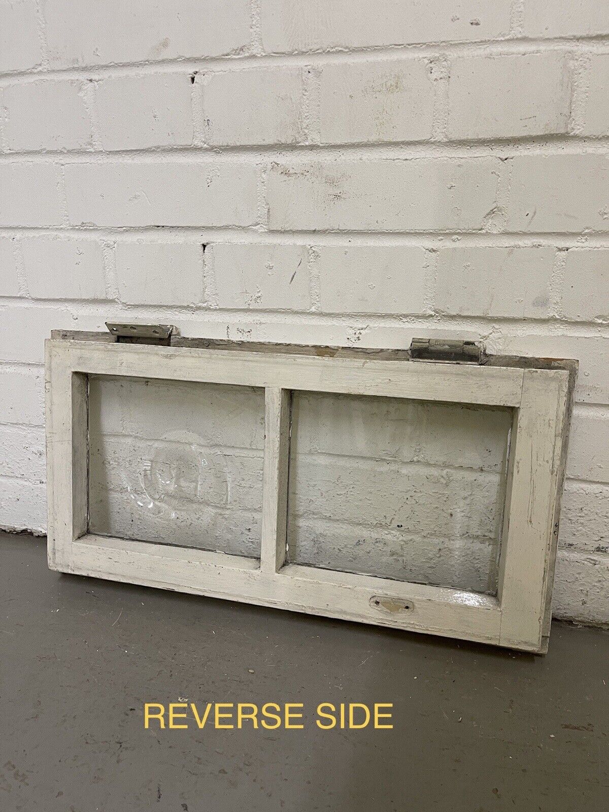 Pair Of Modern Georgian 2 Panel Wooden Windows 560 x 295mm 565 x 300mm