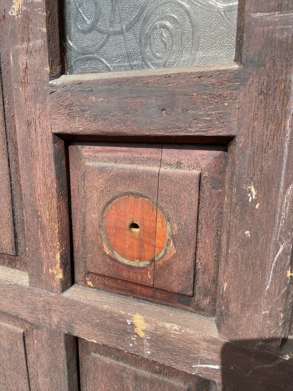Reclaimed Wooden Panel External Front Door
