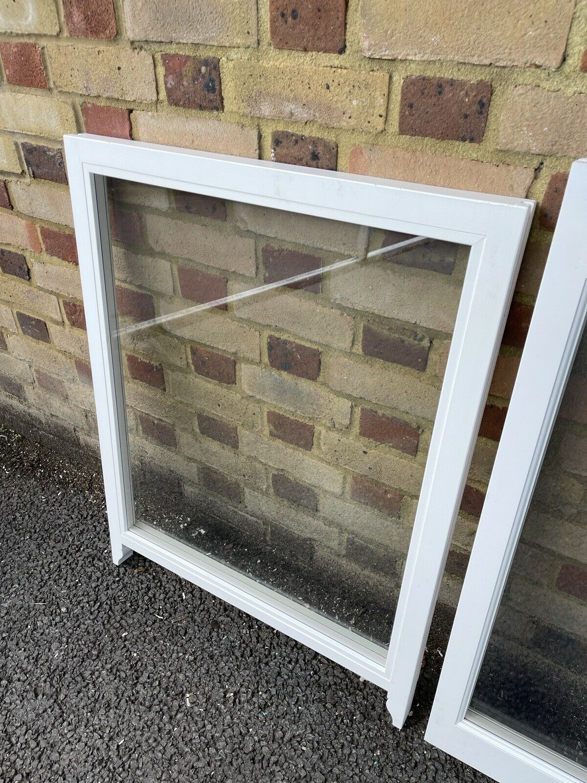 Modern Double Glazed Matching Wooden Sash Windows Top and Bottom