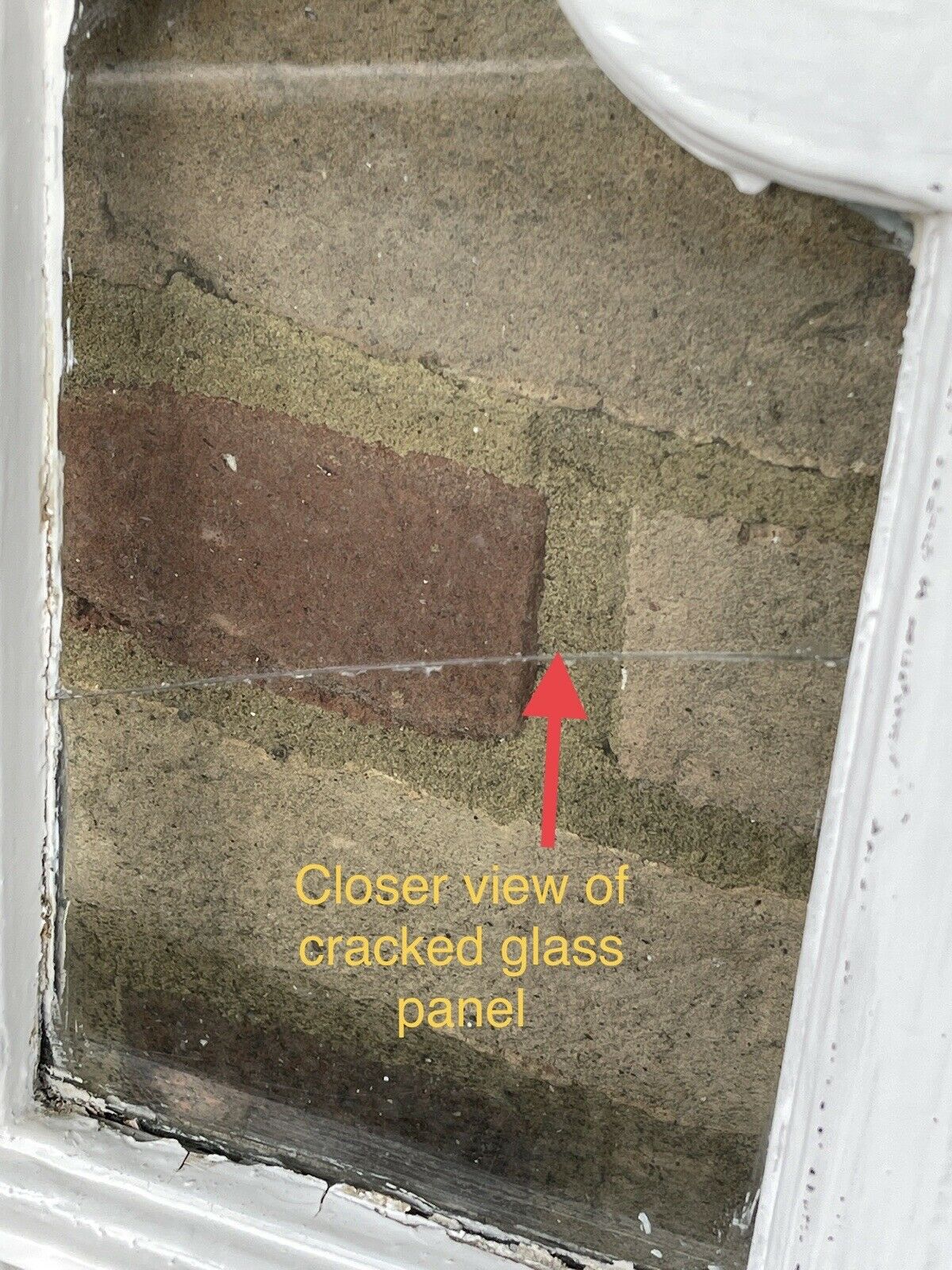Reclaimed Old Edwardian Arch Sash Wooden Window 605 x 390mm
