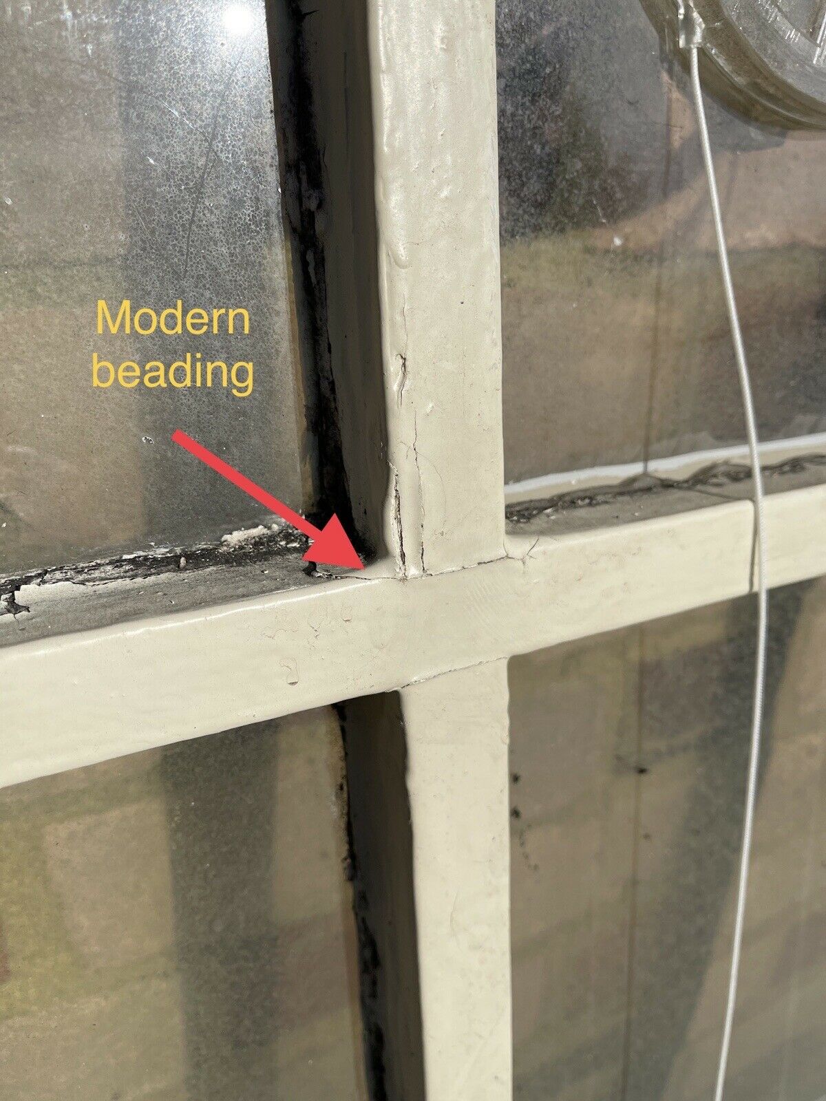 Modern Georgian 6 Panel Wooden Window 563 x 1052mm