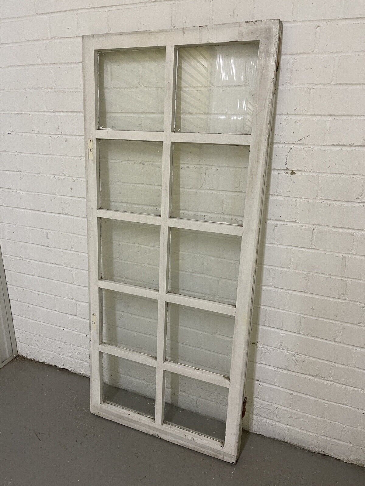 Modern Georgian 10 Panel Wooden Window 603 x 1380mm