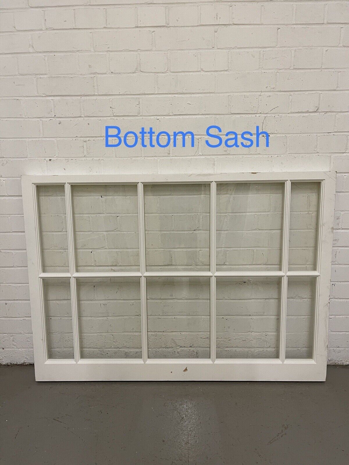 Pair Of Modern Georgian Bespoke Wooden 10 Panel Window 895 x 1210 860 x 1210mm