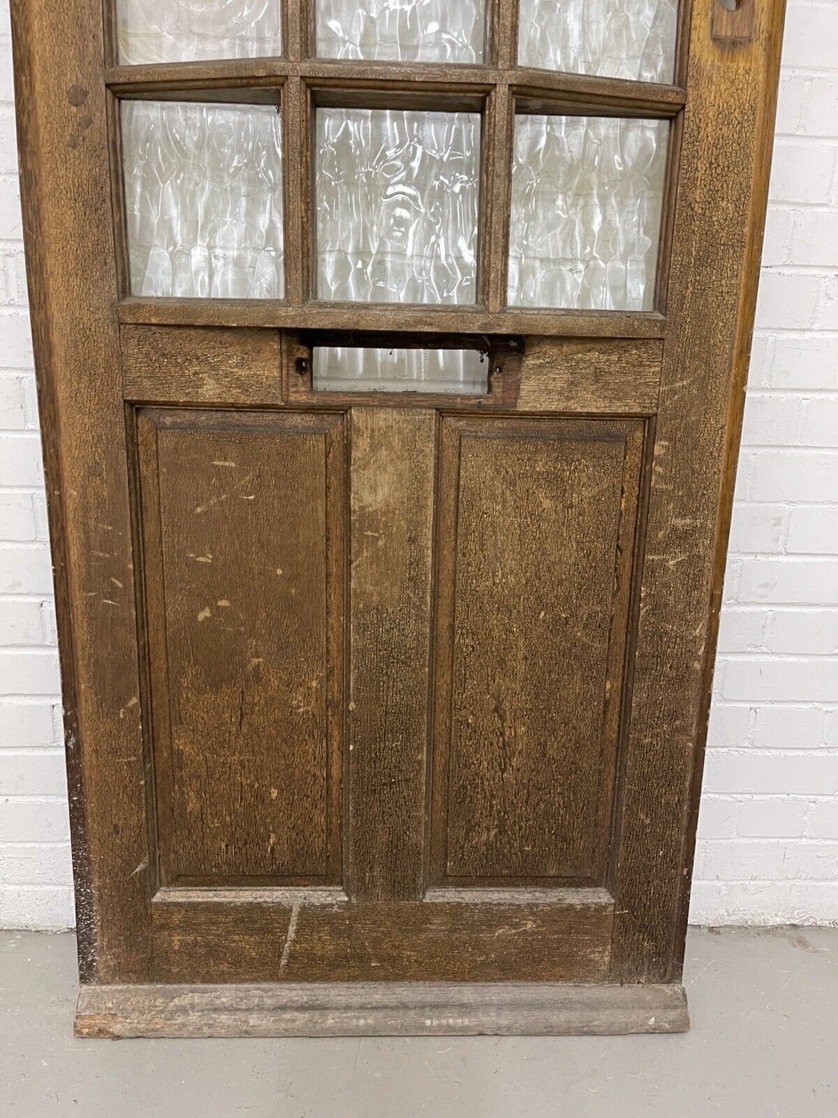 Reclaimed Bow Wooden Panel Front Door 1980 x 833mm