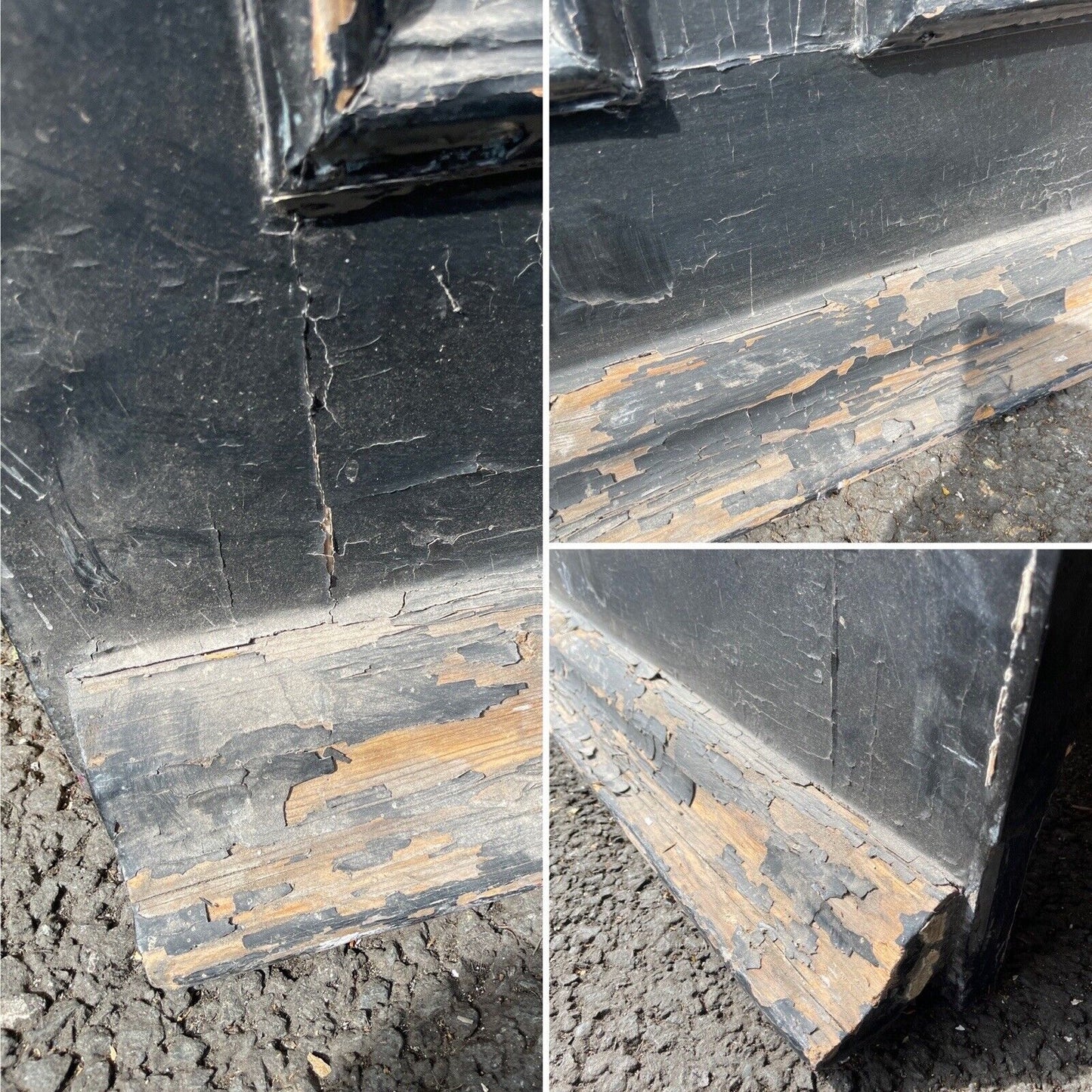 Reclaimed Victorian Wooden Panel External Front Door 2020 x 810mm