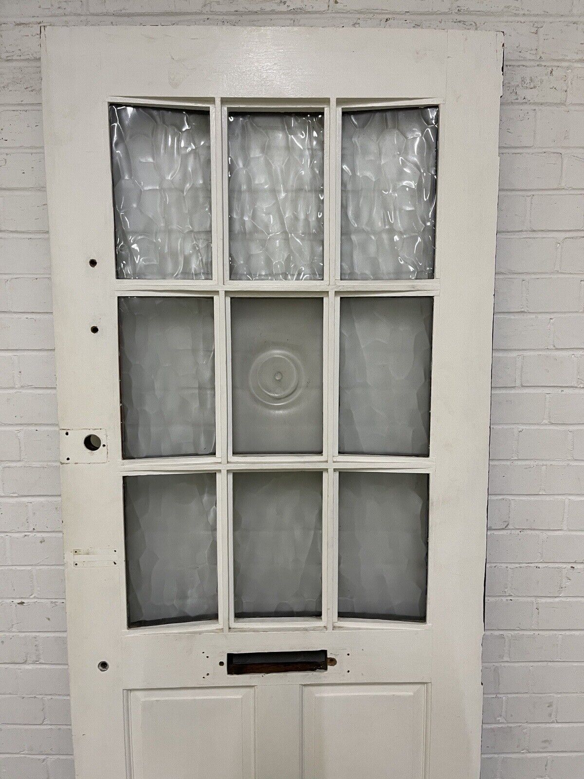 Reclaimed BOW DESIGN Wooden Panel External Front Door 2028 x 808 or 810mm
