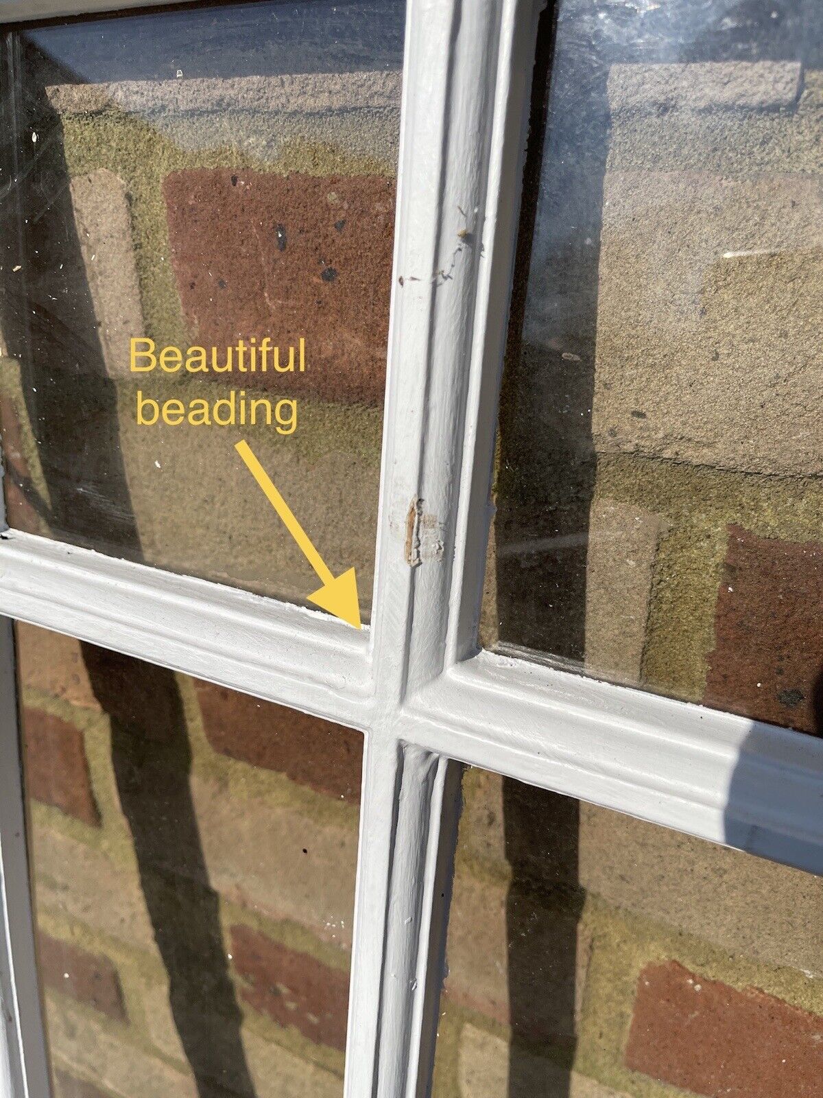 Reclaimed Old Edwardian 6 Panel Wooden Panel Sash Window 920 x 1140mm
