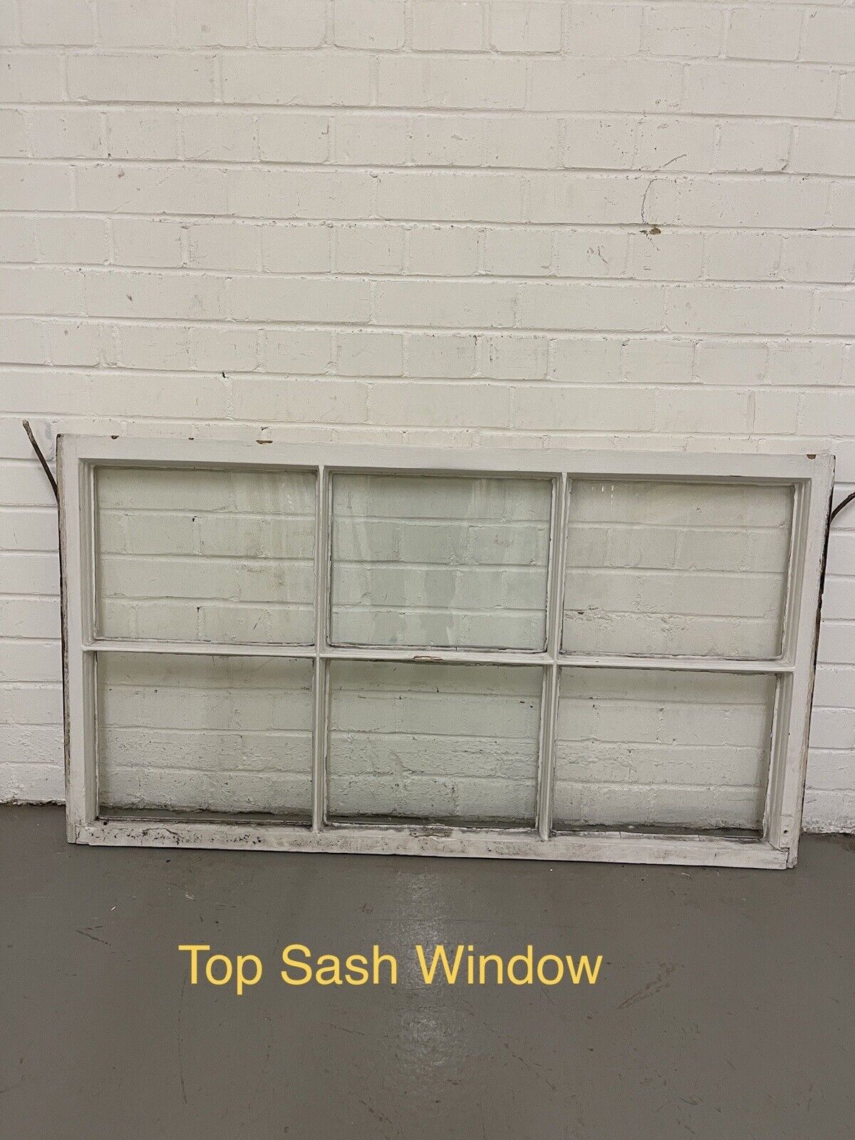 Pair Of Reclaimed Georgian 6 Panel Wooden Panel Sash Window 1210x675 1210x690