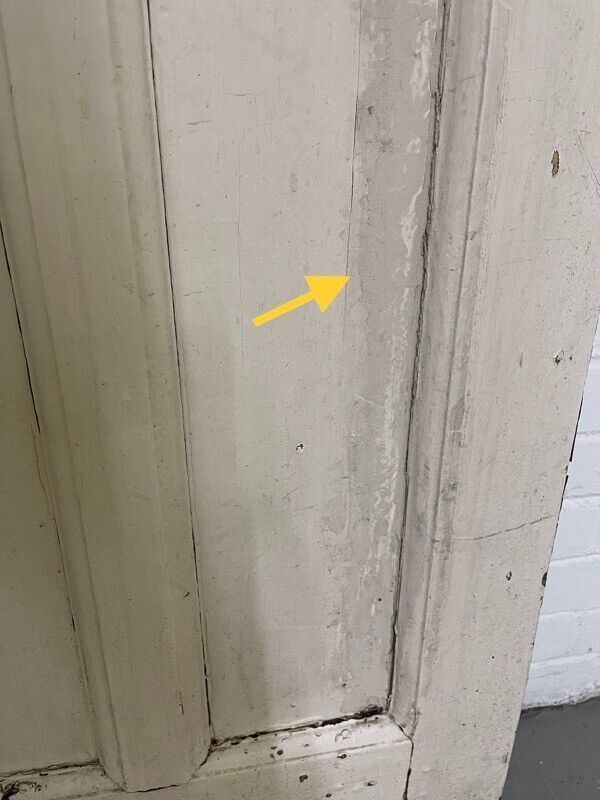 Reclaimed Victorian Wooden Panel External Front Door 2030 x 815mm
