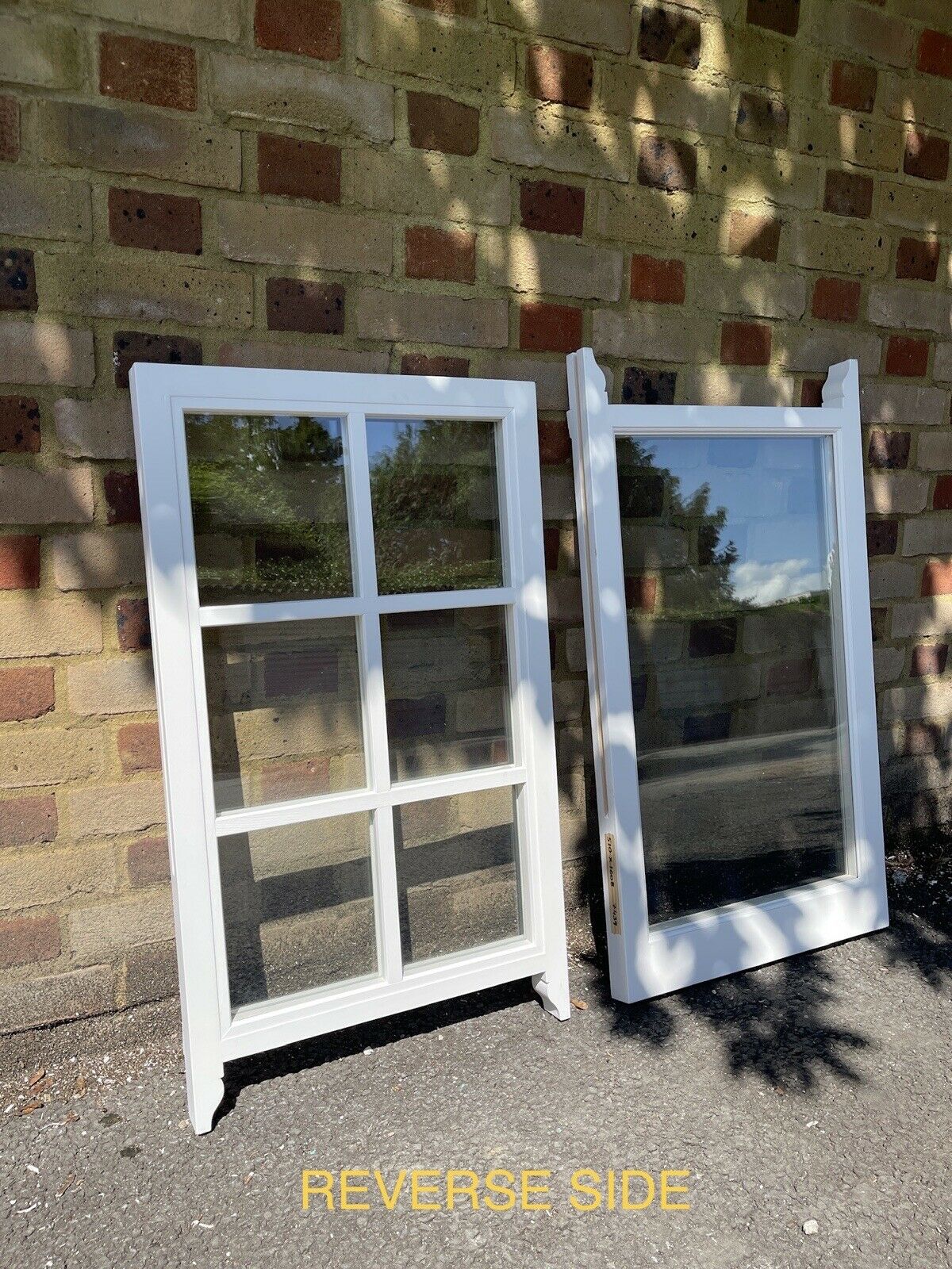 Modern Georgian Bar Double Glazed Matching Wooden Sash Windows Top and Bottom