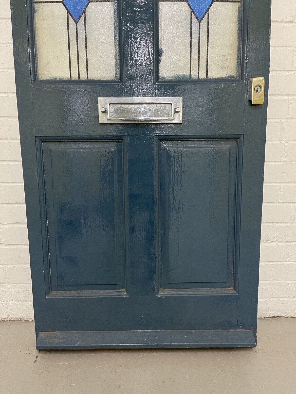 Reclaimed Victorian Wooden Panel External Front Door 2023 x 811mm
