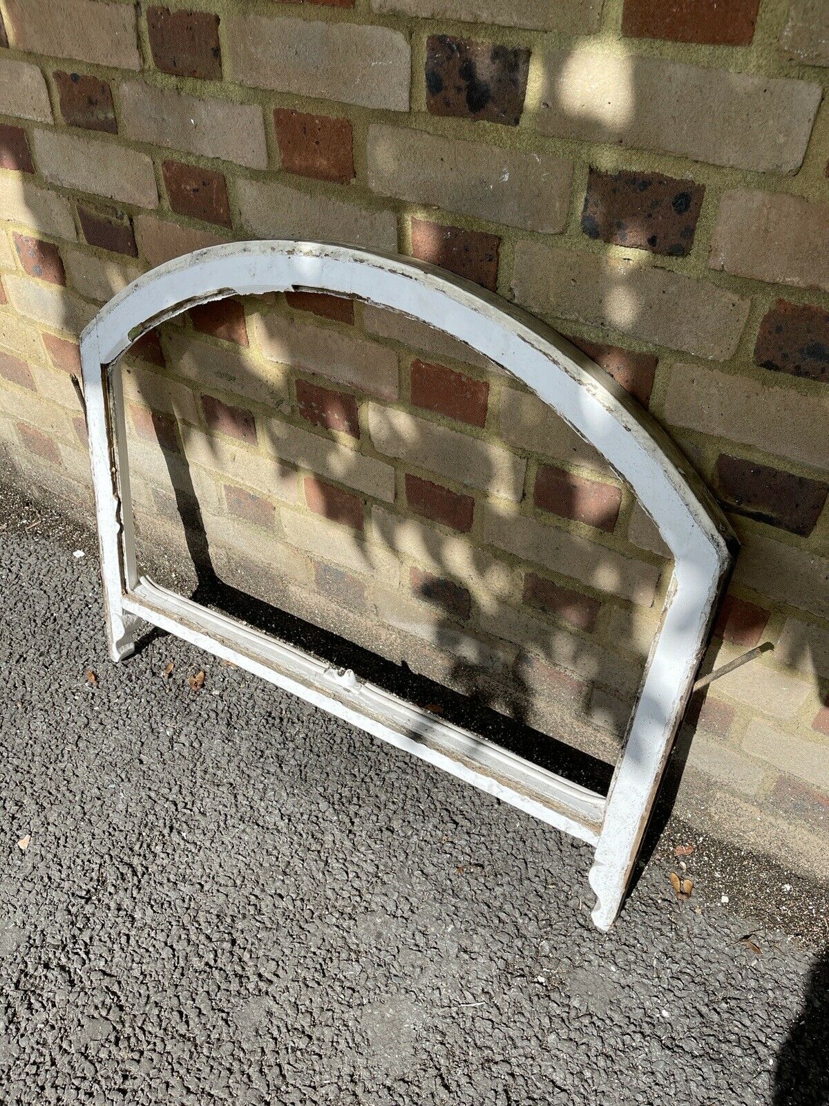 Reclaimed Old Edwardian Arch Wooden Sash Window 615 x 875mm