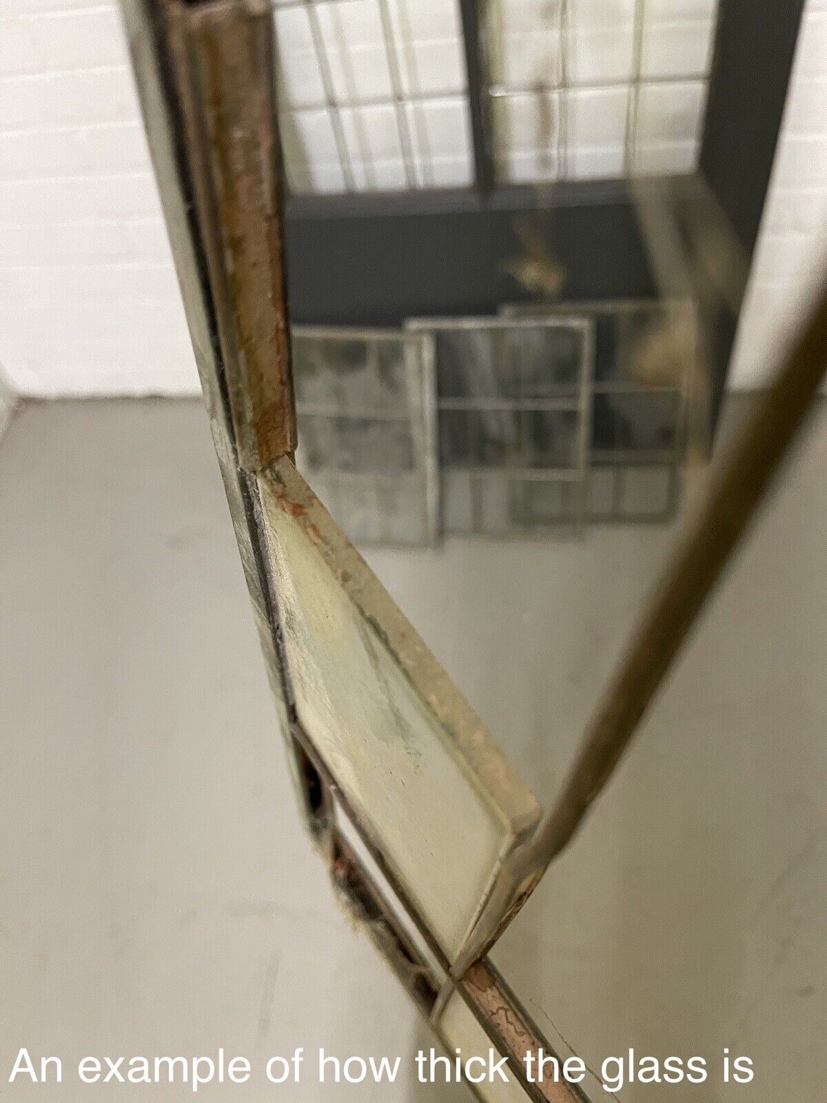 Reclaimed Art Deco Leaded Glass Arts Craft Internal Door 2055 or 2065 x 677mm
