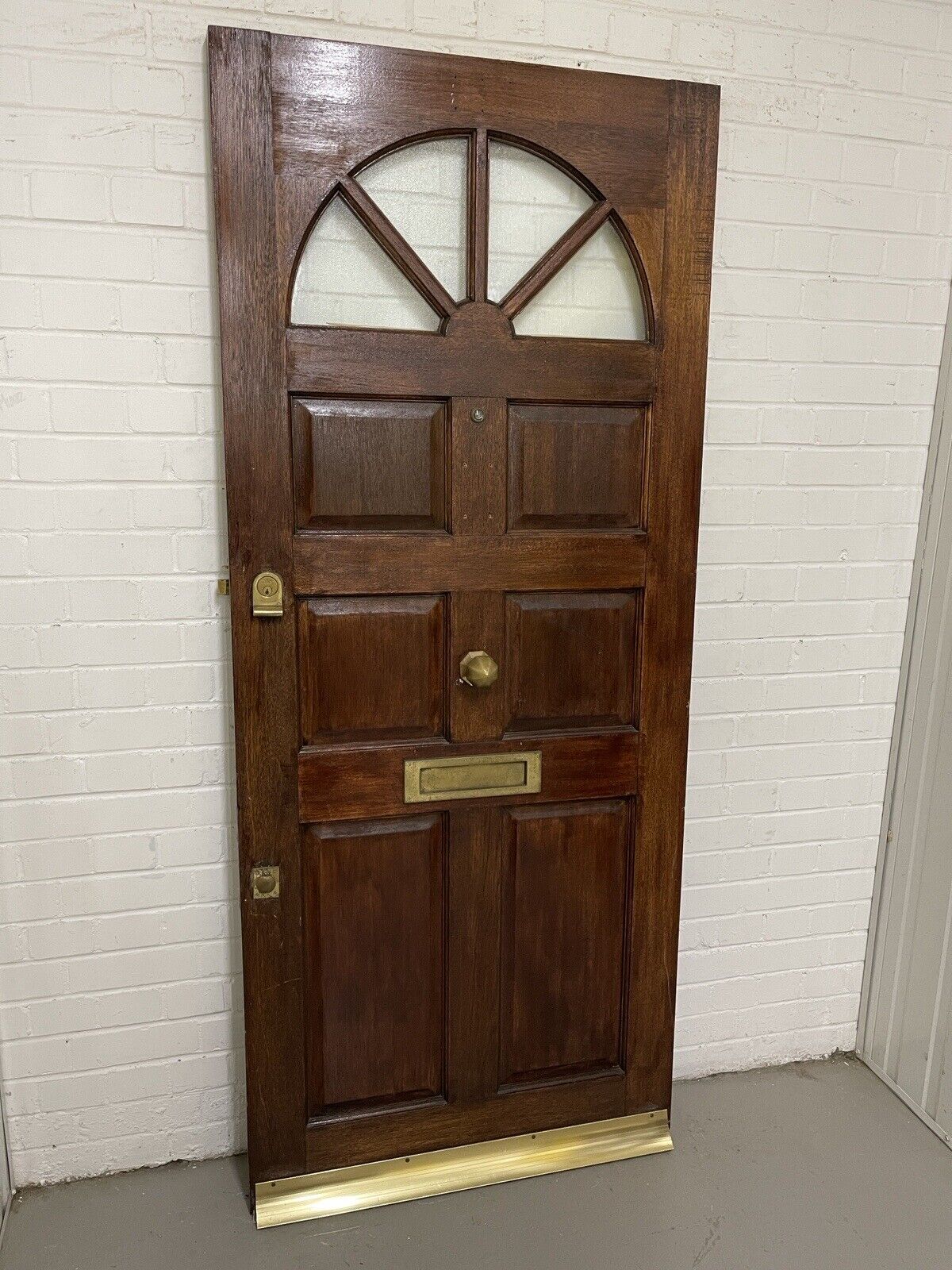 Reclaimed Carolina Old Single Glazed Glass Wooden Door 1970 x 830mm