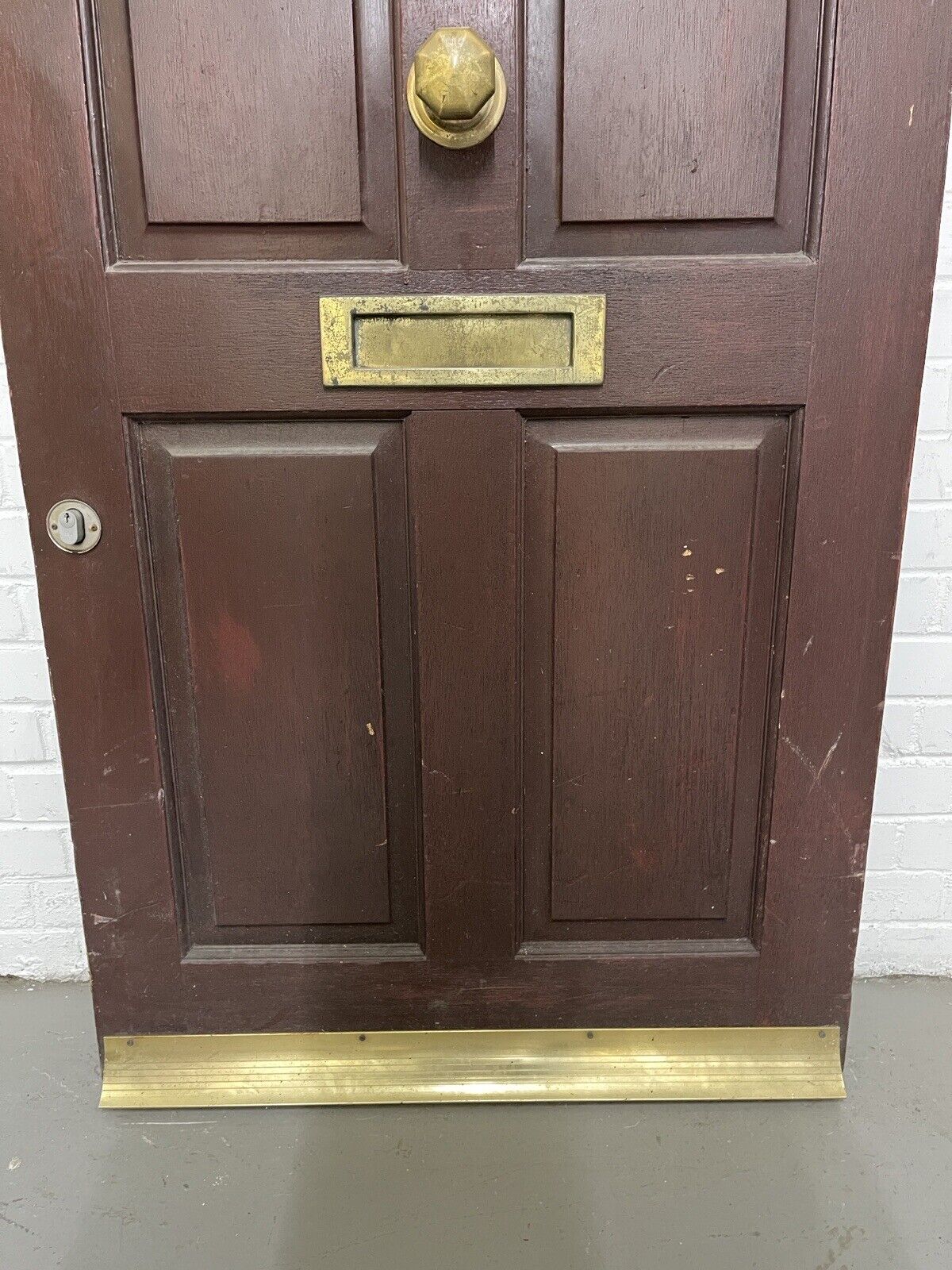 Reclaimed Carolina Old Single Glazed Glass Wooden Door 1967 x 833mm