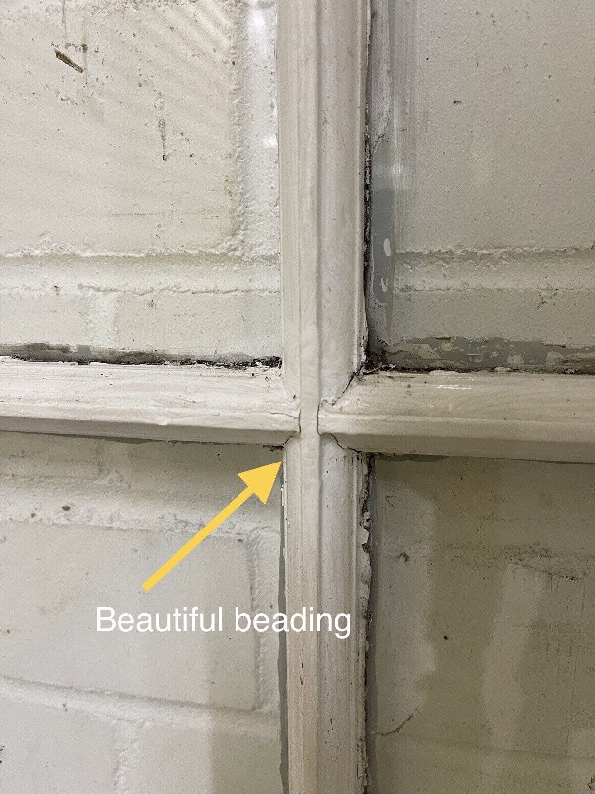 Pair Of Reclaimed Georgian 8 Panel Wooden Panel Sash Window 963x585 965x605