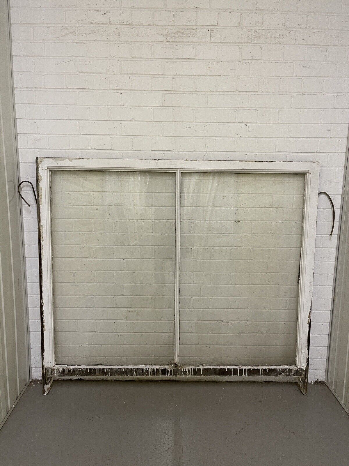 Reclaimed Old Victorian Sash Panel Wooden Window 1525 x 1335mm