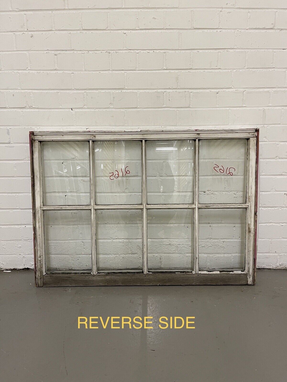 Pair of Modern Georgian 8 Panel Wooden Top Bottom Window 985 x 675 985 x 685