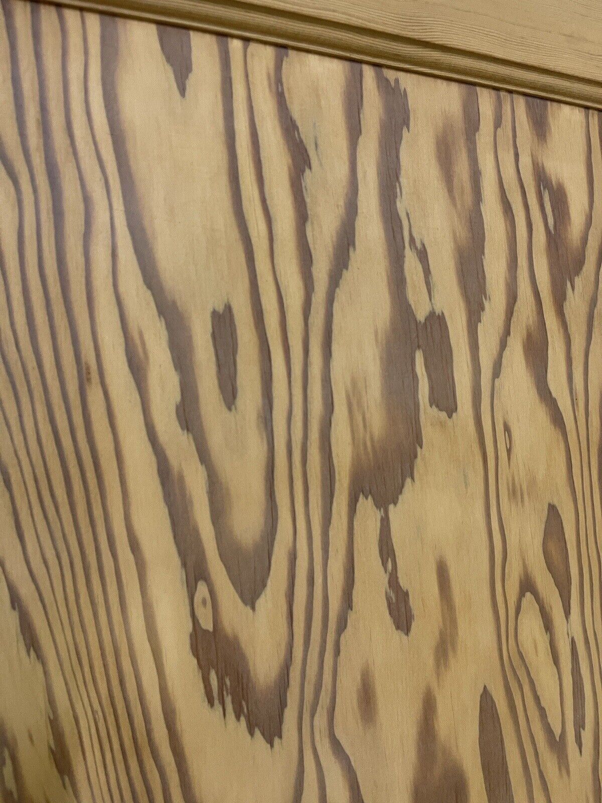 Reclaimed 1930s Edwardian 1 over 3 panel pine Internal door 1965 1960mm x 760mm