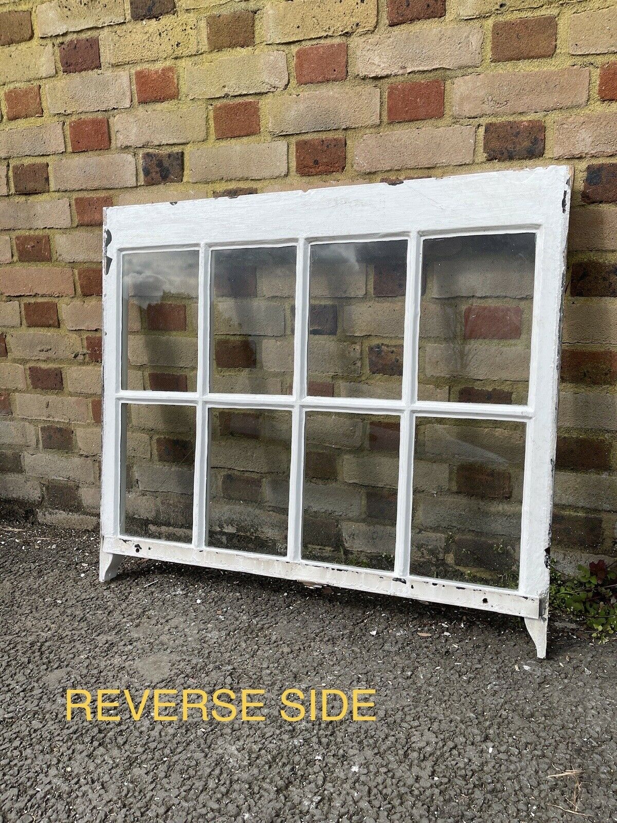 Reclaimed Old Georgian 8 Panel Wooden Sash Window