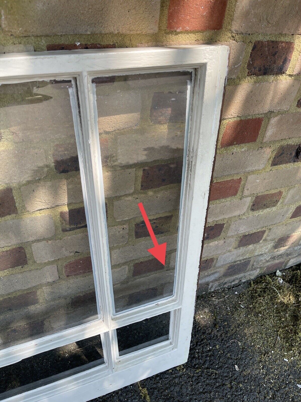 Pair Of Reclaimed Old Edwardian 6 Panel Wooden Panel Sash Window 915 x 1190mm