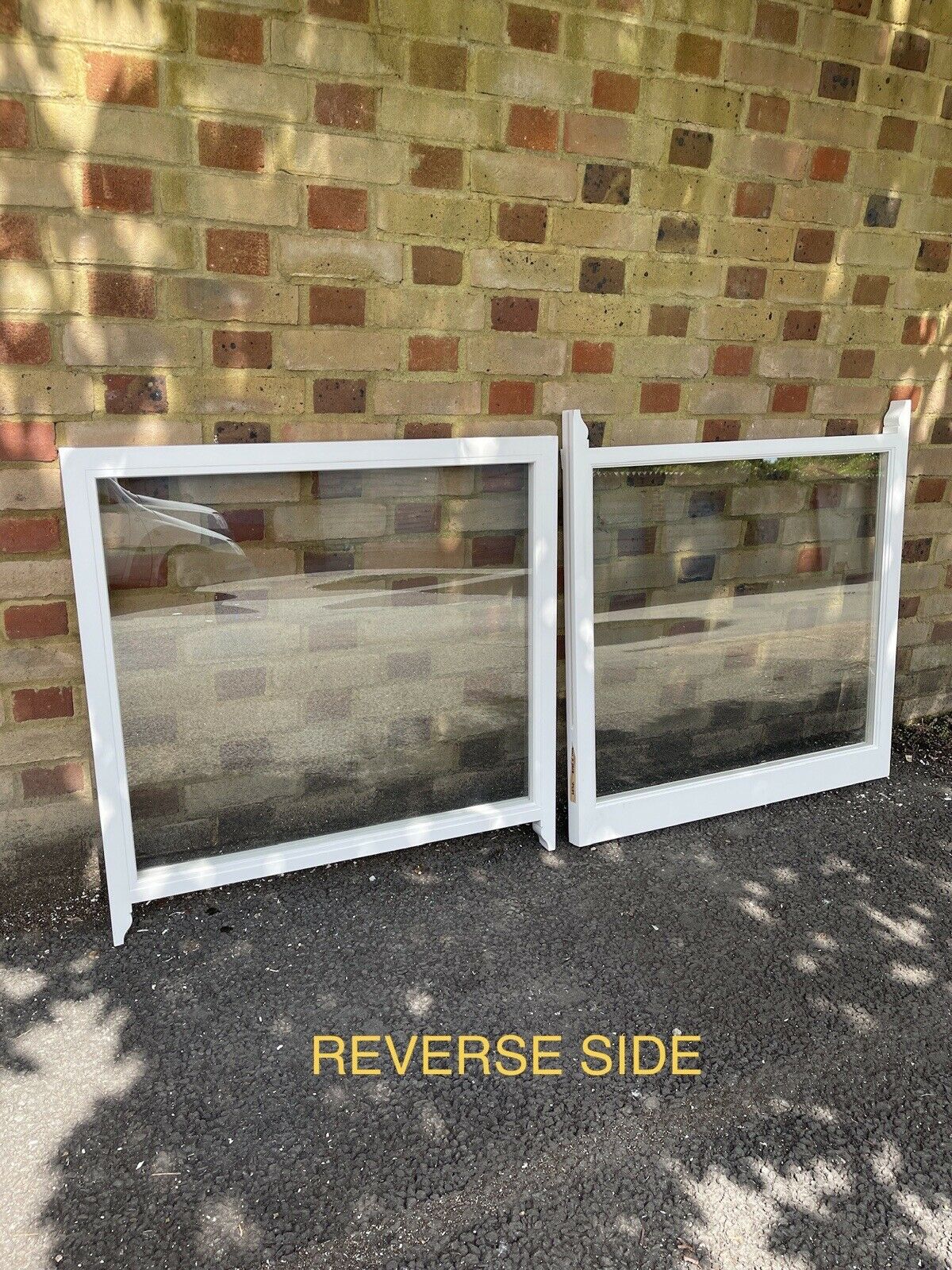 Modern Double Glazed Matching Wooden Sash Windows Top and Bottom