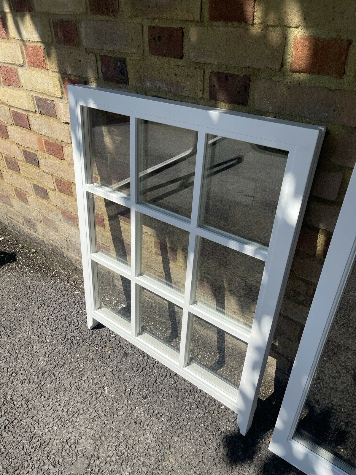 Modern Georgian Bar Double Glazed Matching Wooden Sash Windows Top and Bottom