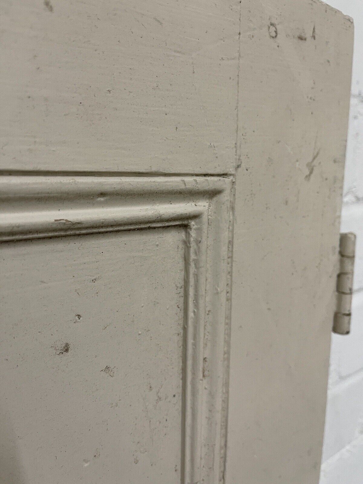 Reclaimed Pine Victorian Alcove Cupboard Doors Inter-locking 1020 x 660mm