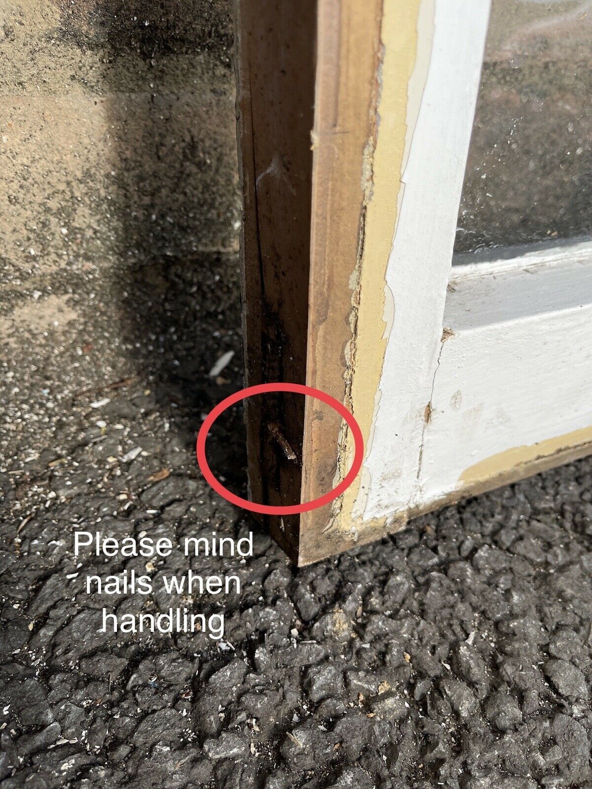 Modern Georgian 4 Panel Wooden Window 563 x 750mm