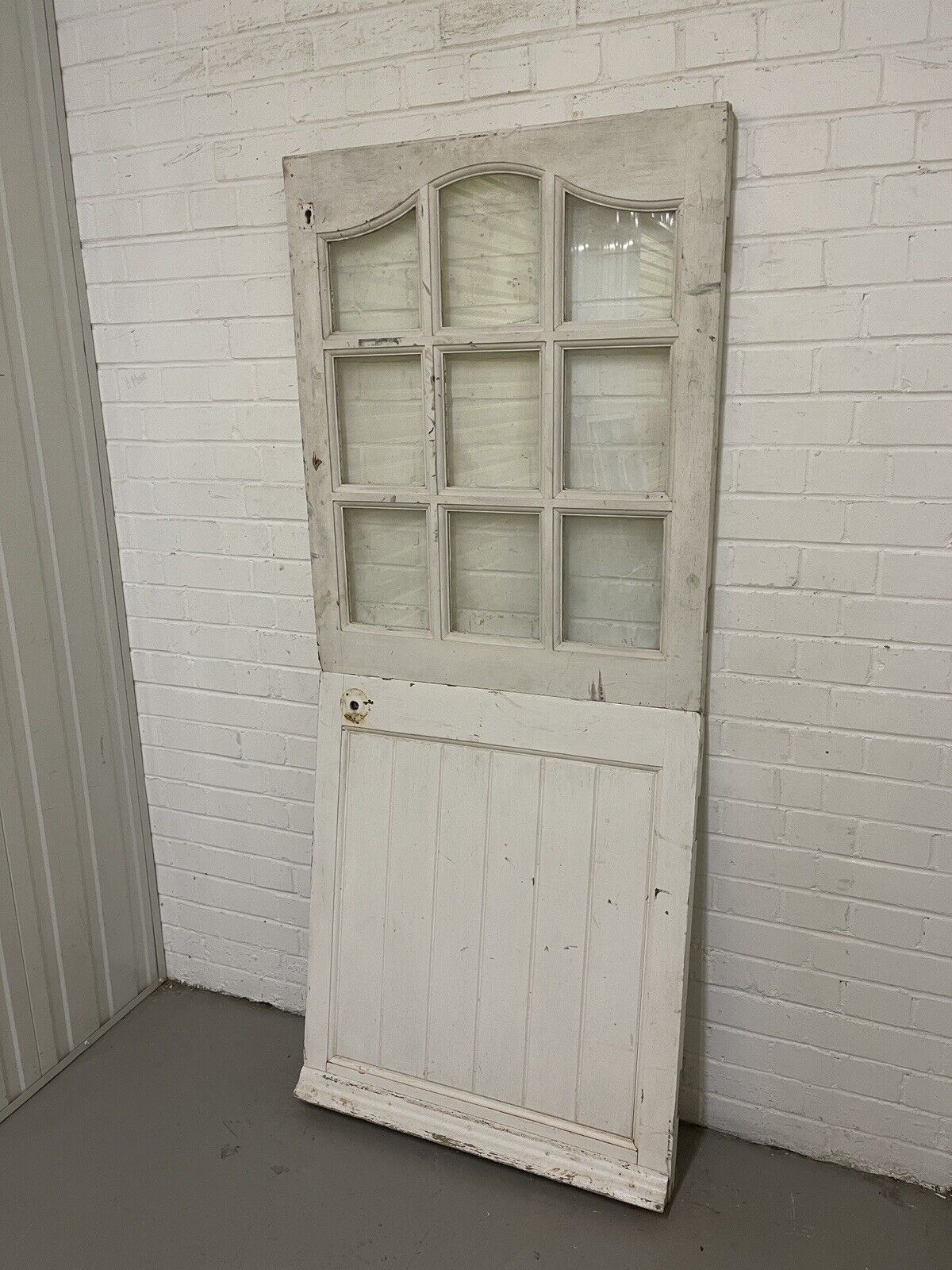 Solid Hardwood External Glass panel Stable Door 1800 X 755mm