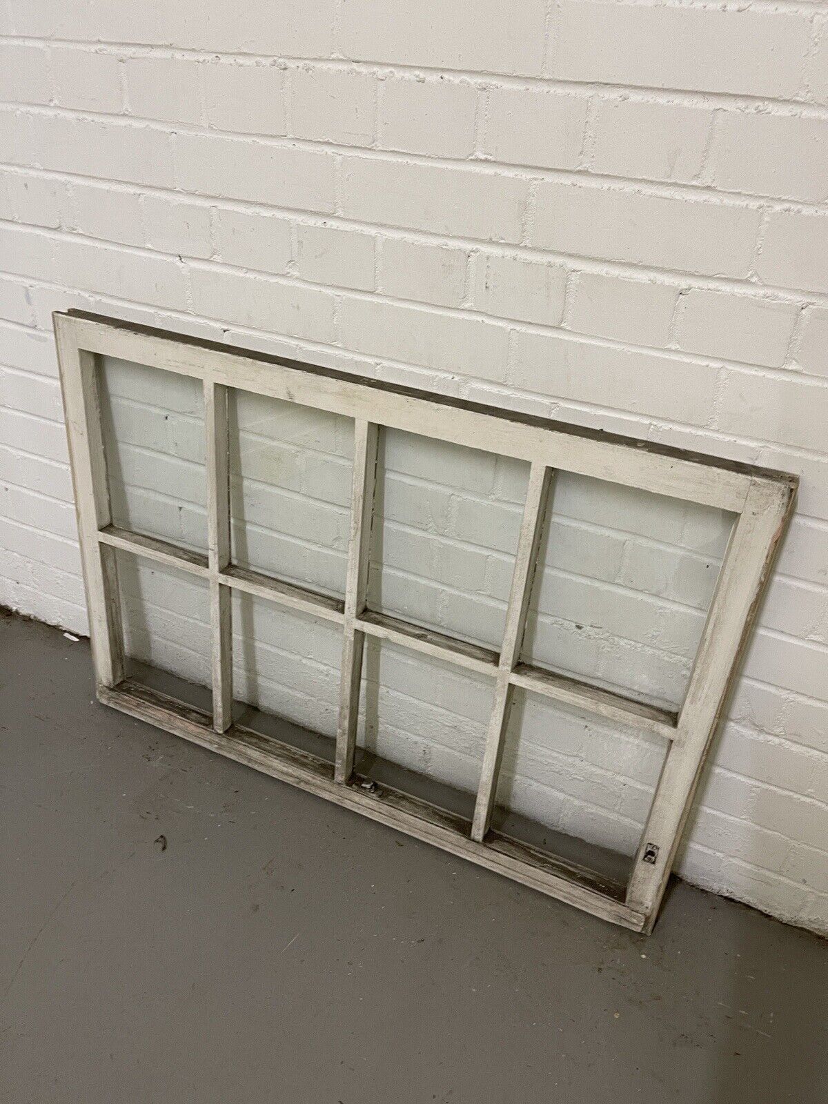 Pair of Modern Georgian 8 Panel Wooden Top Bottom Window 985 x 675 985 x 685