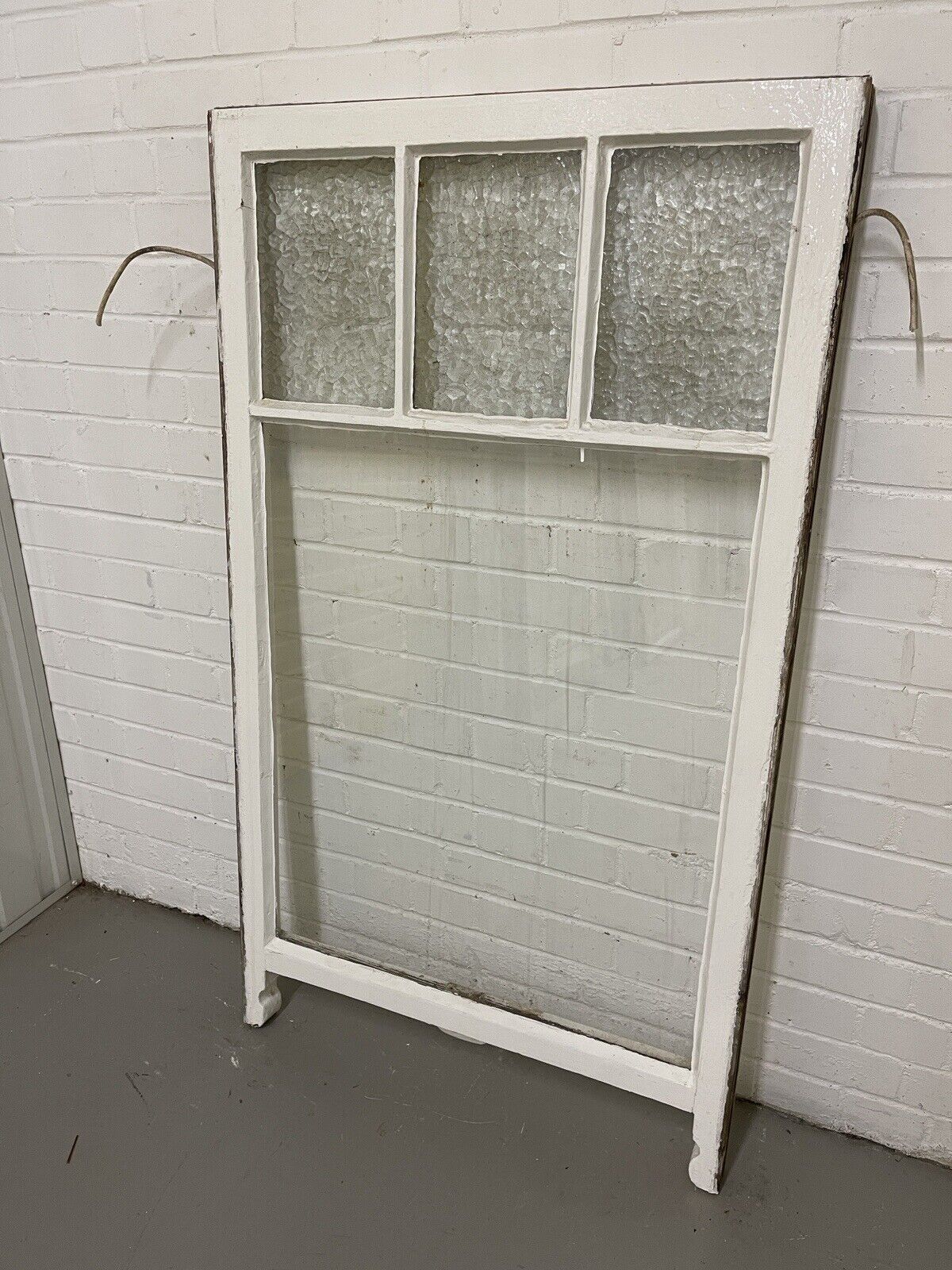 Reclaimed Old Georgian 4 Panel Wooden Window 760mm x 1320mm