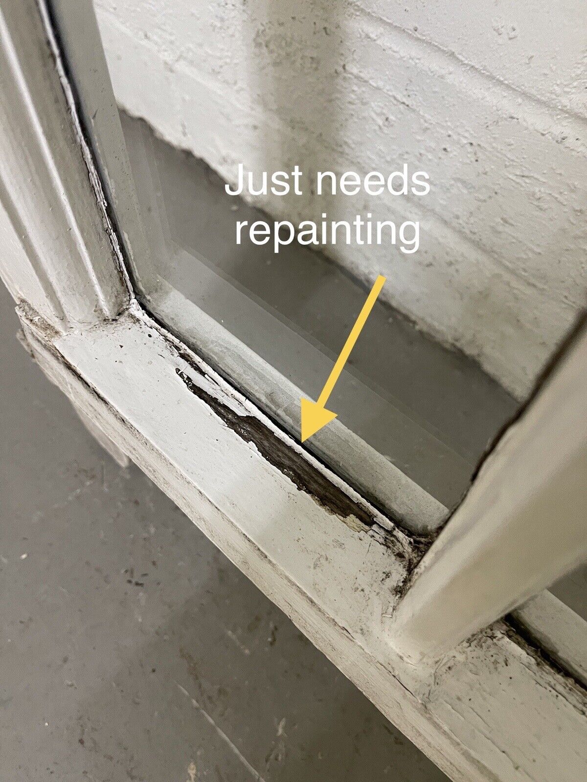 Reclaimed Old Edwardian 6 Panel Wooden Panel Sash Window 1040 x 1040mm