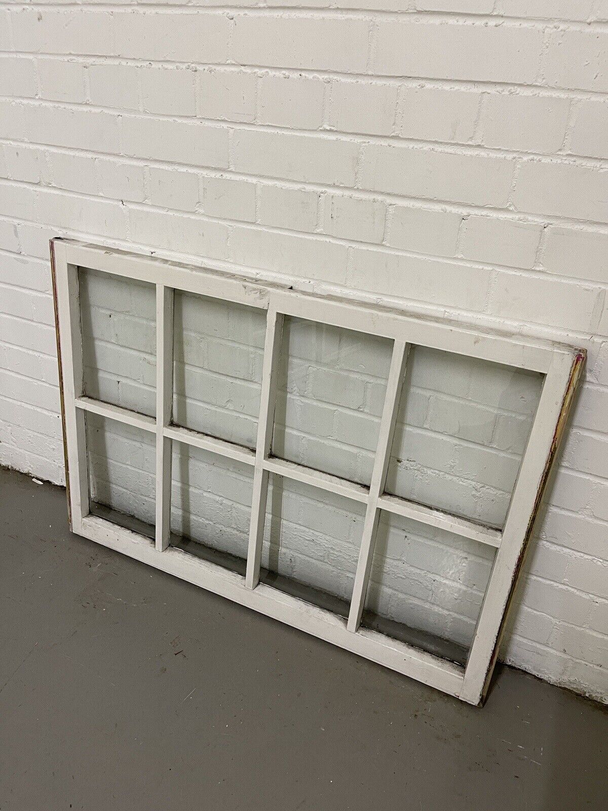 Pair of Modern Georgian 8 Panel Wooden Top Bottom Window 985 x 675 985 x 685