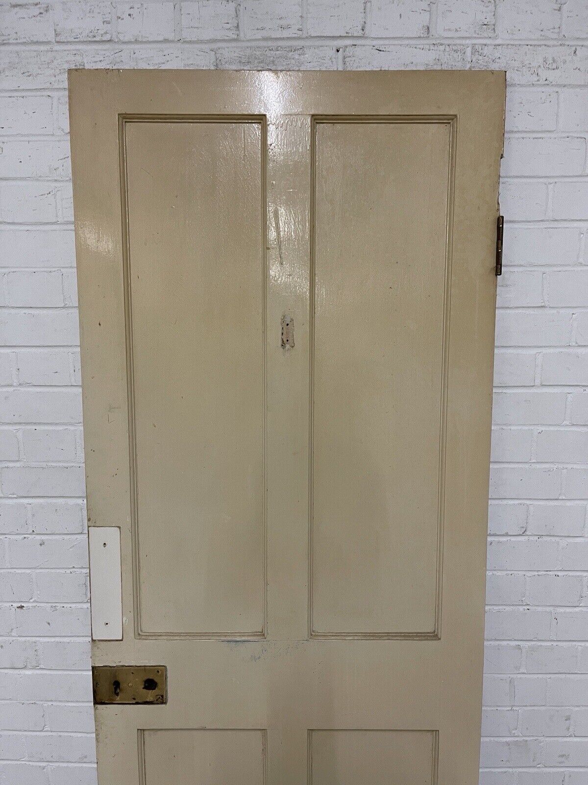 Reclaimed Victorian Pine Internal 4 panel Door 1940 or 1945 x 755 or 760mm