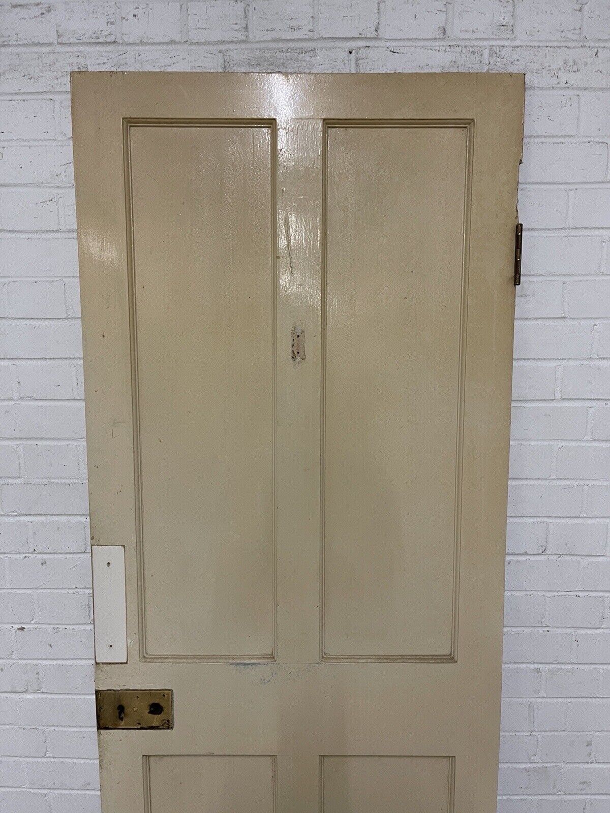 Reclaimed Victorian Pine Internal 4 panel Door 1940 or 1945 x 755 or 760mm