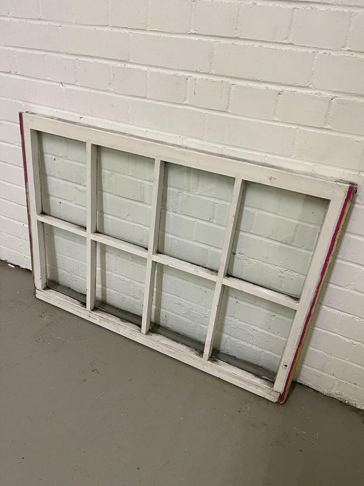 Pair of Modern Georgian 8 Panel Wooden Top Bottom Window 985 x 675 985 x 685